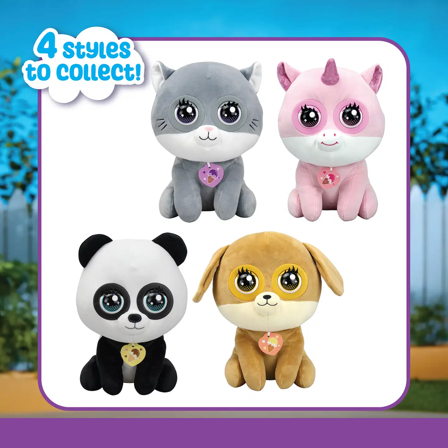 Silverlit pehmolelu räpyttelevillä silmillä Winksies, erilaisia - 19