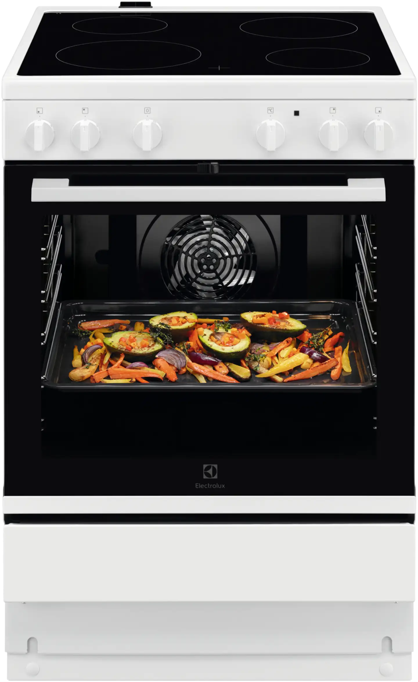 Electrolux keraaminen lattialiesi 60 cm LKR64000NW valkoinen - 1