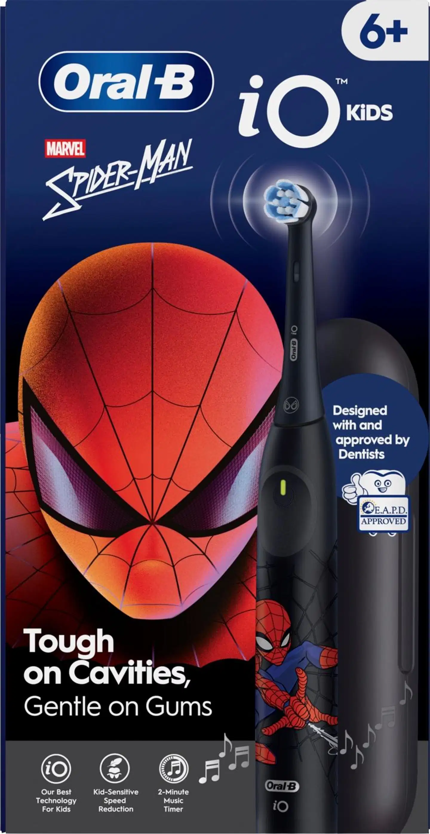 Oral-B iO2 Kids 6+ Spiderman sähköhammasharja + Travel case