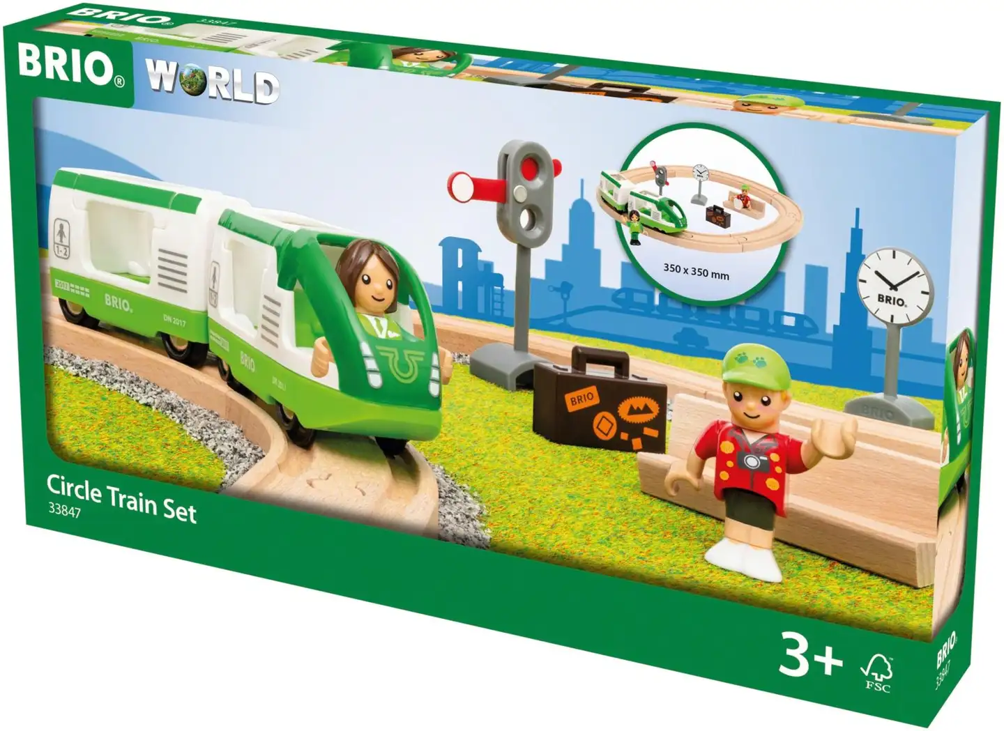 BRIO Ympyräratasetti uusi - 2