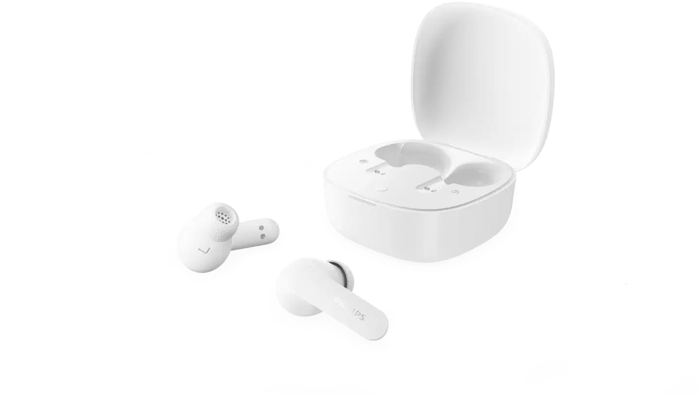 Philips langattomat nappikuulokkeet TAT2100WT/00 valkoinen - 1