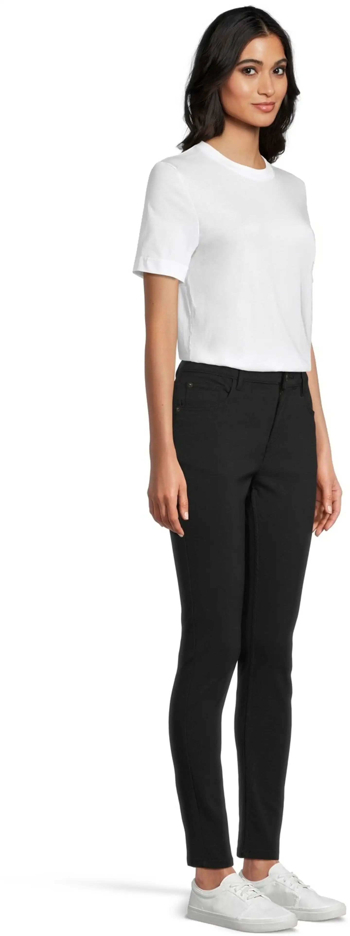 House naisten stretchleggingsit 222H260509 - BLACK - 4