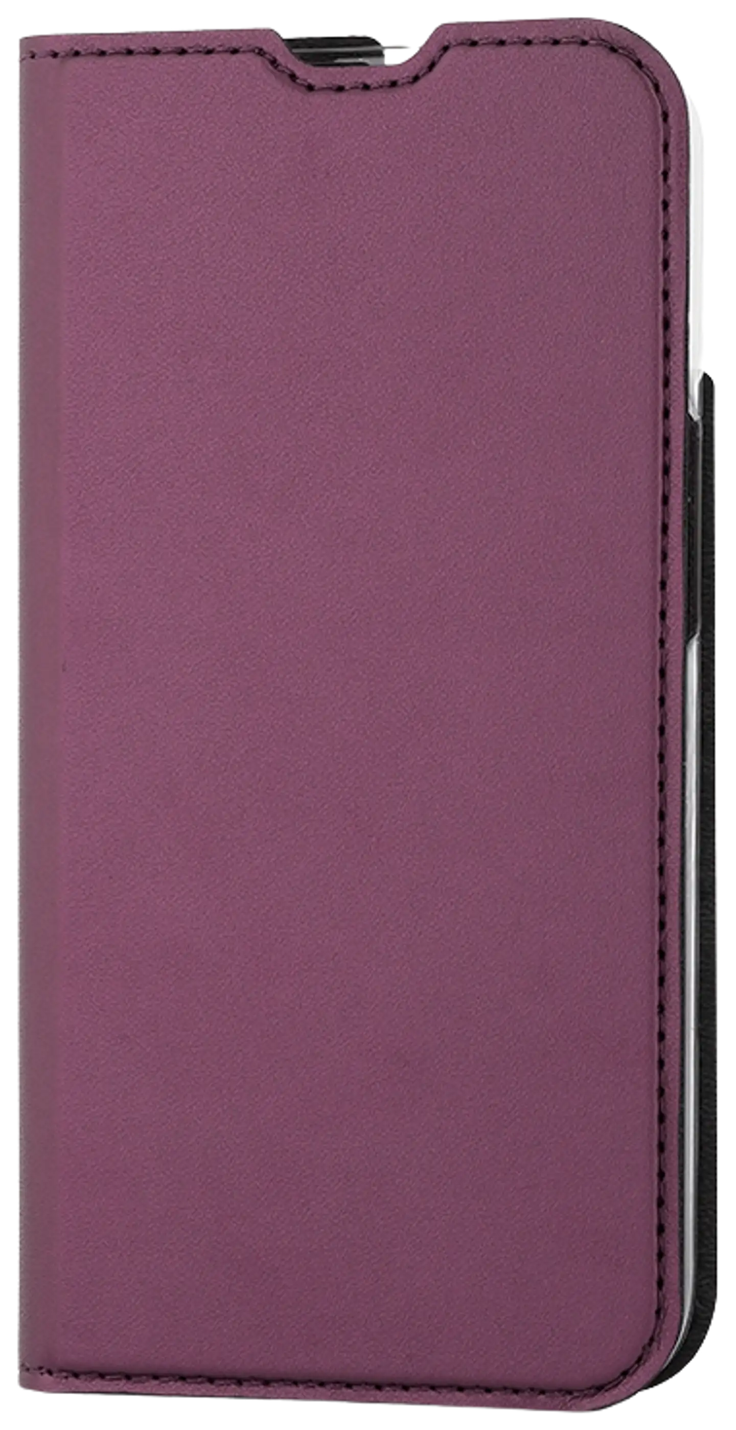 Wave Book Case, Apple iPhone 14, Smoky Sangria - 1