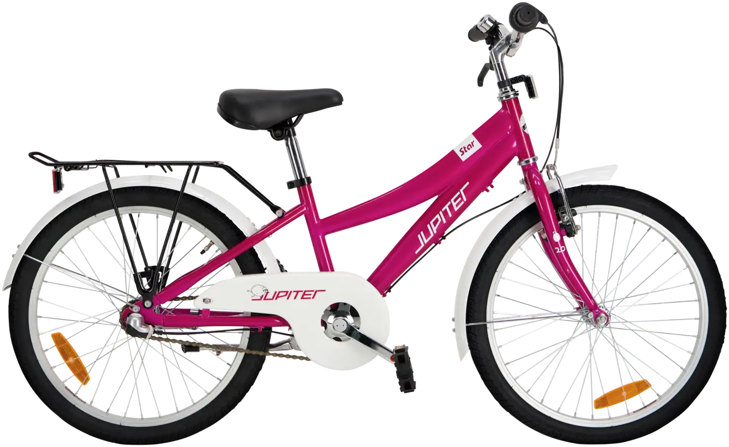 Jupiter Star 20'' polkupyörä 3-vaihdetta runko 28 cm punainen