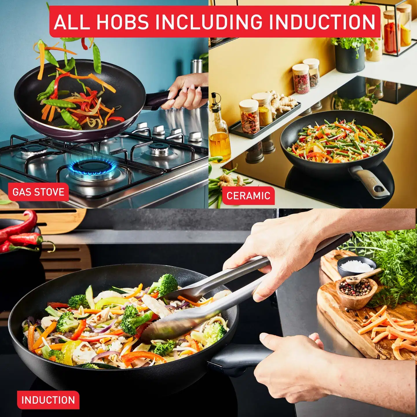 Tefal Halo paistinpannu 28 cm, eucalyptus G0160602 - 3