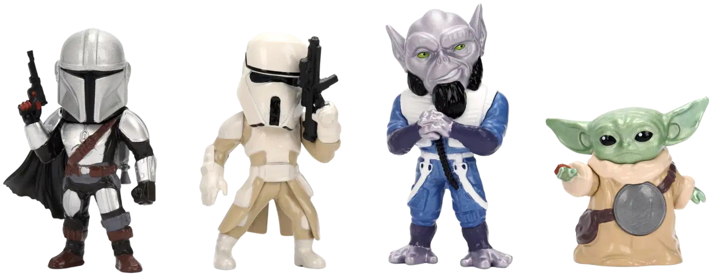 Jada Disney Star Wars keräilyhahmot, 6,5 cm, metallia (die-cast), neljä erilaista, myydään yksittäin - 6