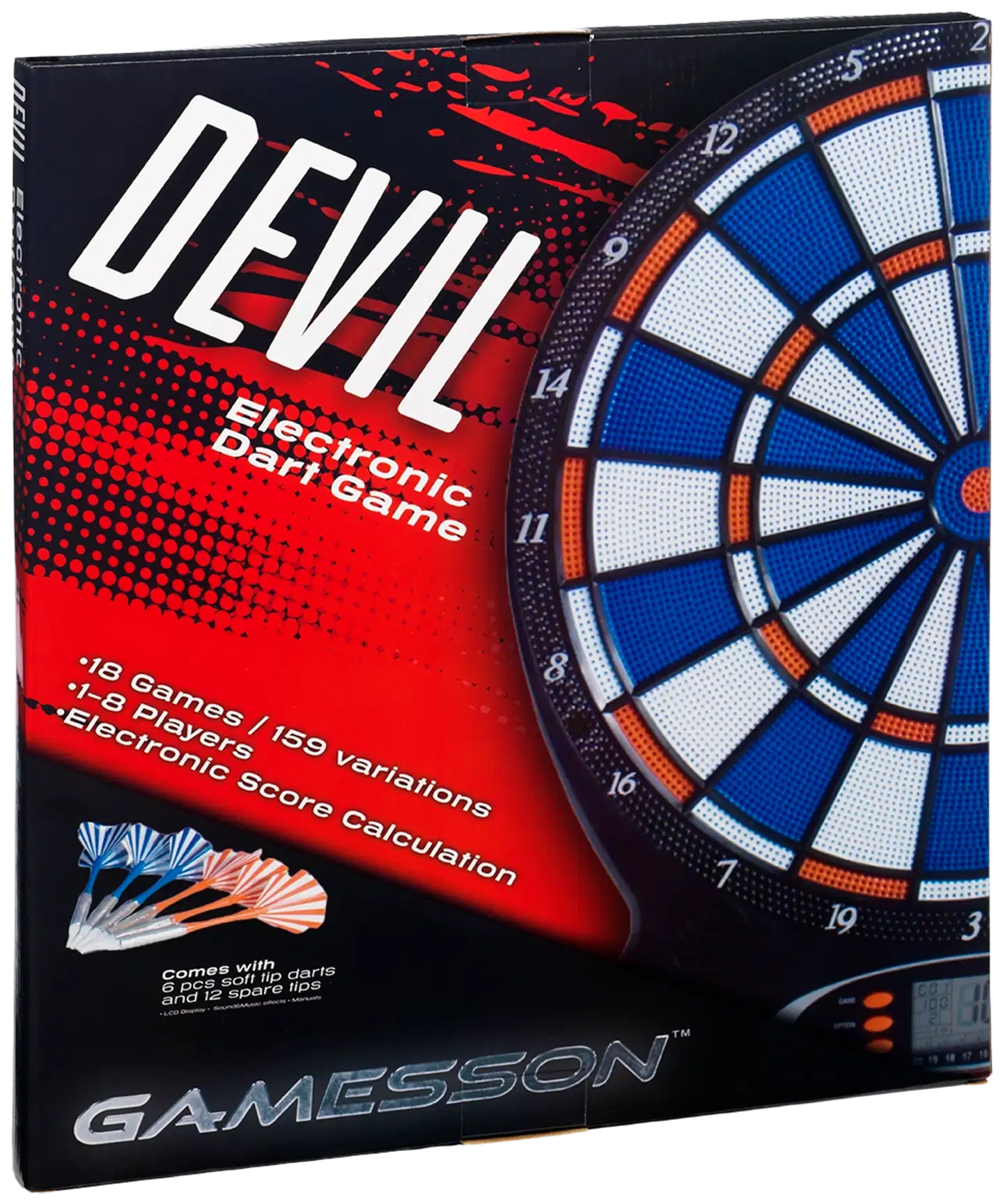 Gamesson elektroninen darts-taulu Devil - 2
