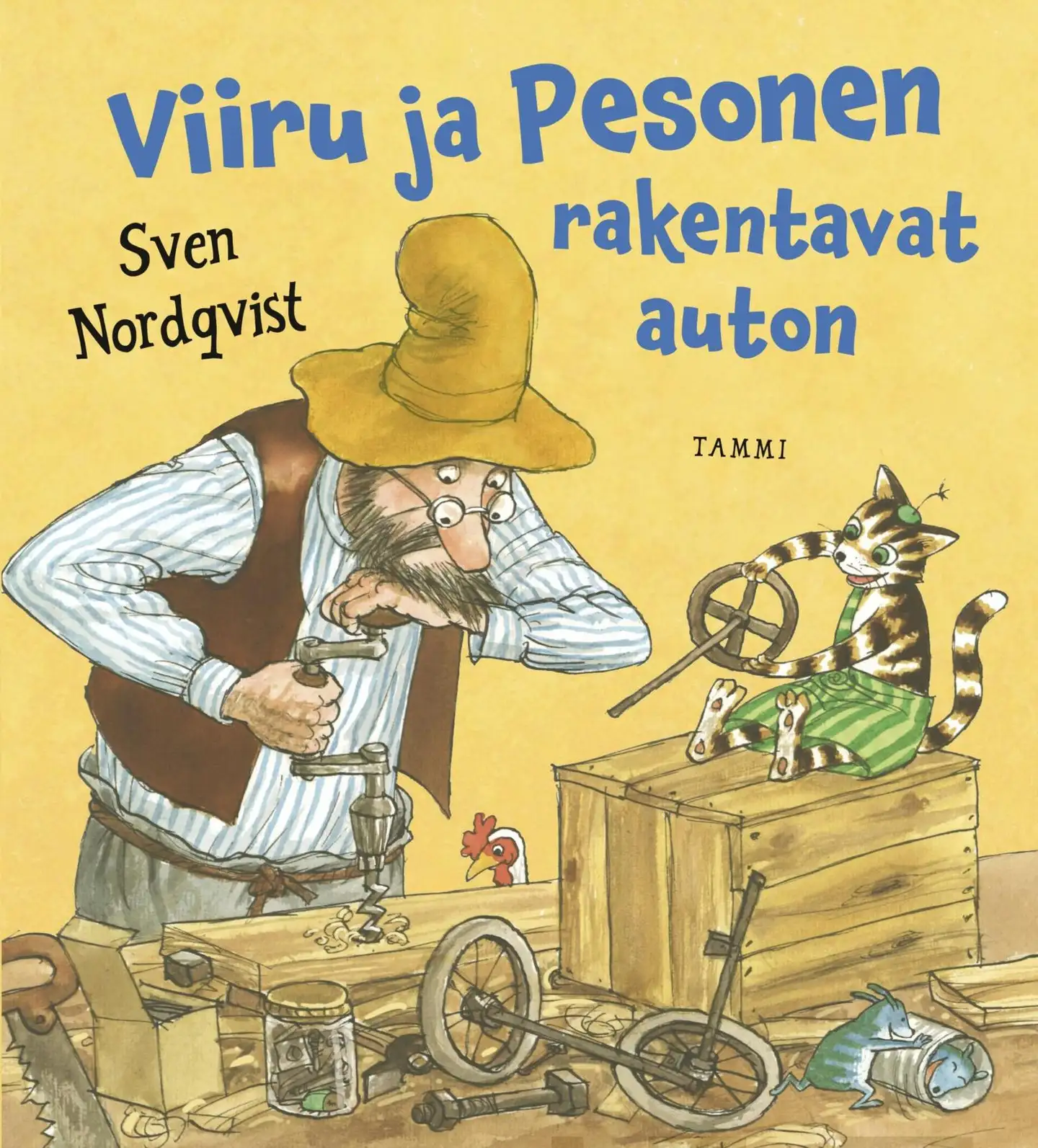 Nordqvist, Viiru ja Pesonen rakentavat auton