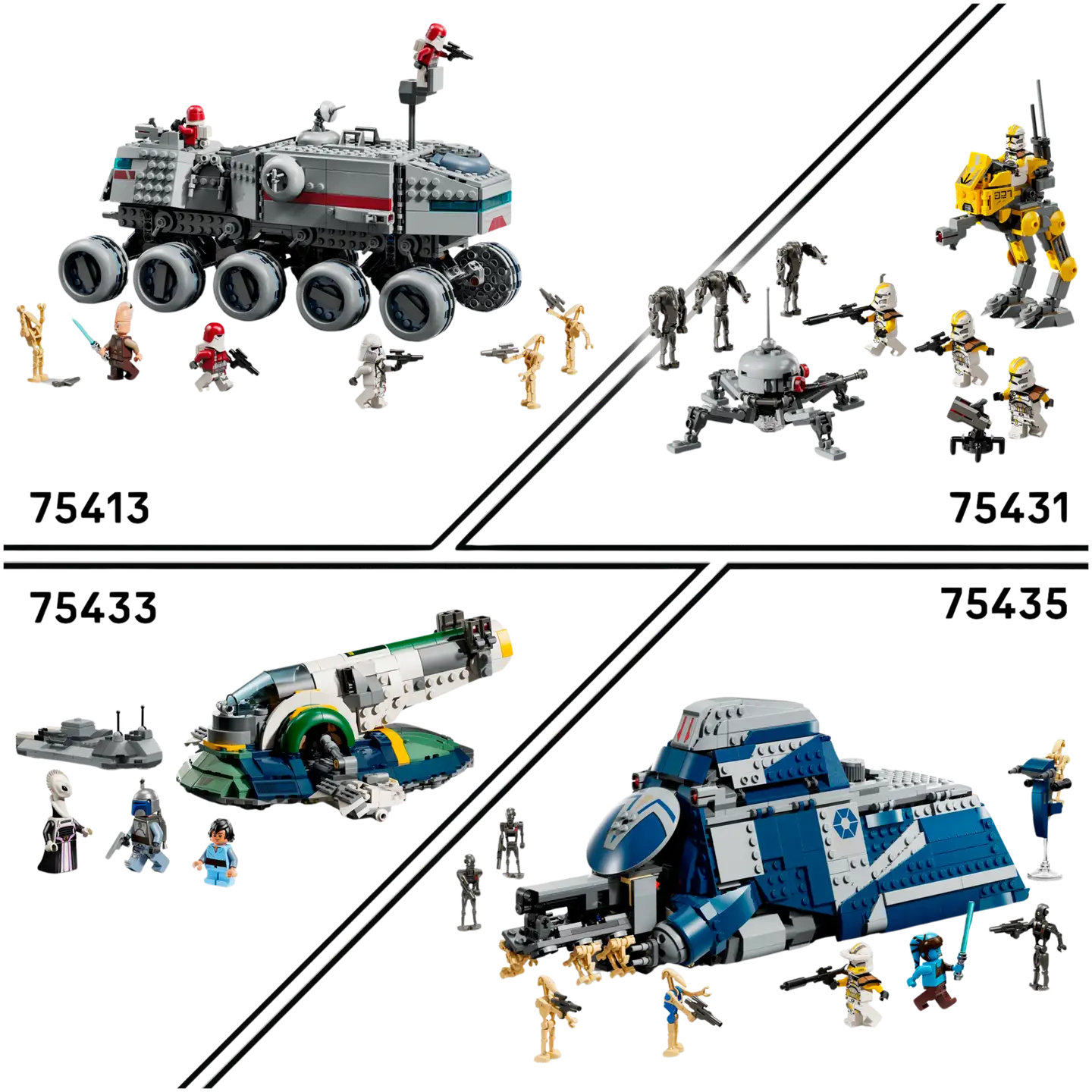 LEGO® Star Wars TM 75432 V-19 Torrent ‑tähtihävittäjä - 9