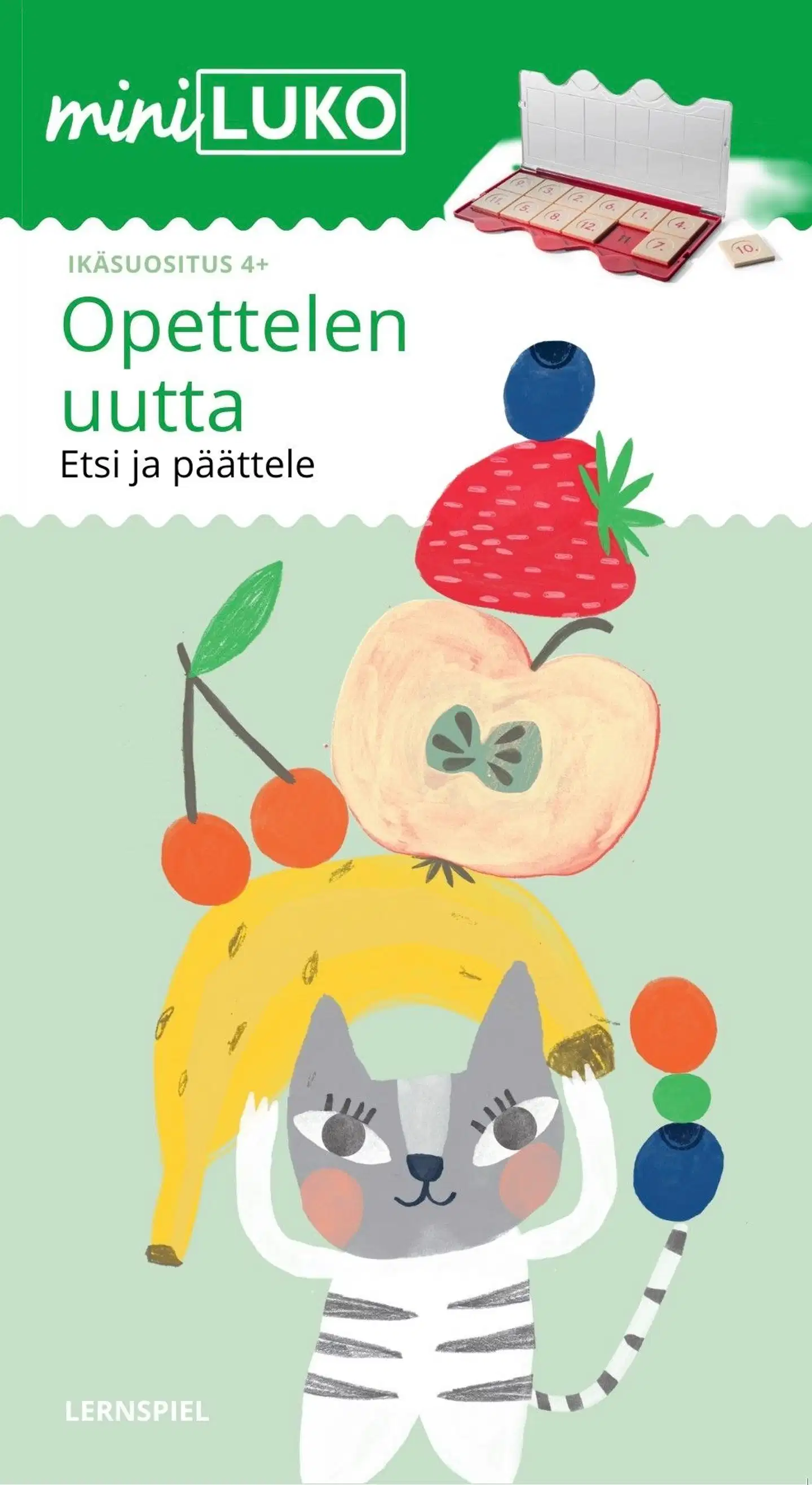 Junga, Opettelen uutta miniLUKO - Yksinkertaisia yhdistämistehtäviä päiväkoti-ikäisestä eteenpäin!