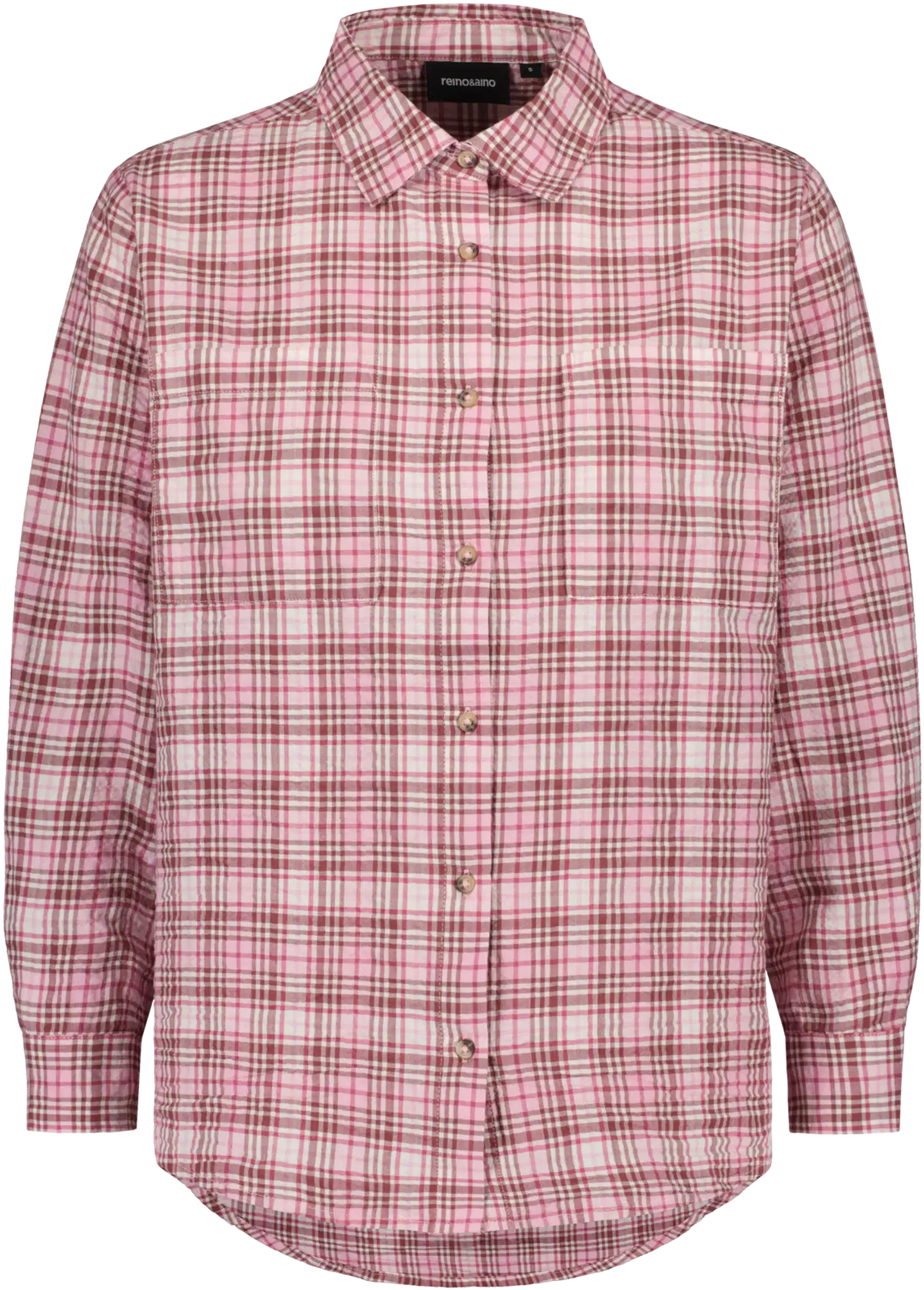 Reino&Aino naisten kauluspaita Aino - Check - 1