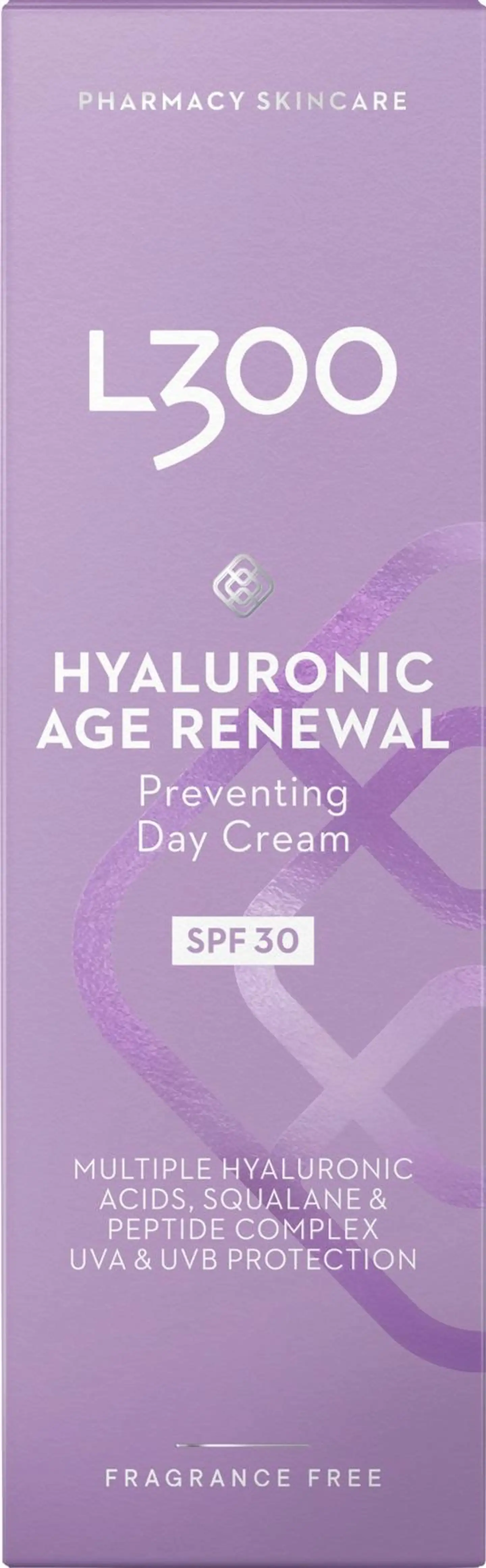 L300 Hyaluronic Age Renewal Day Cream SPF30 päivävoide 50ml