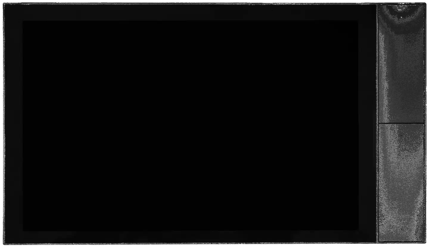 Shelly Seinänäyttö XL musta - 2