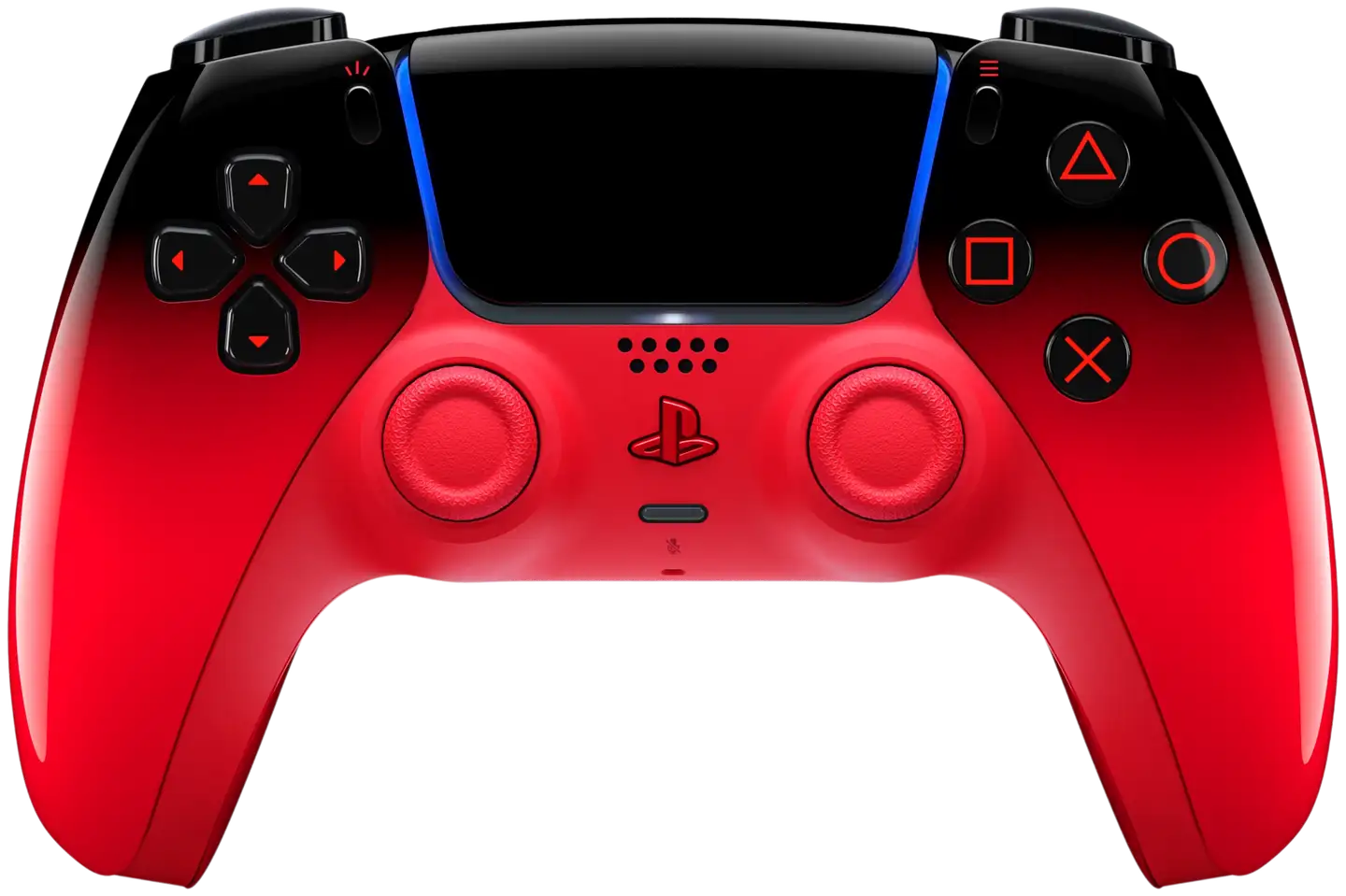 PS5 DualSense Techno Red ohjain - 1