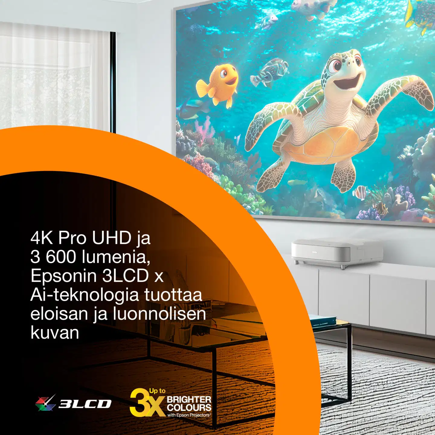 Epson Lifestudio Grand -projektori EH-LS670W - 8