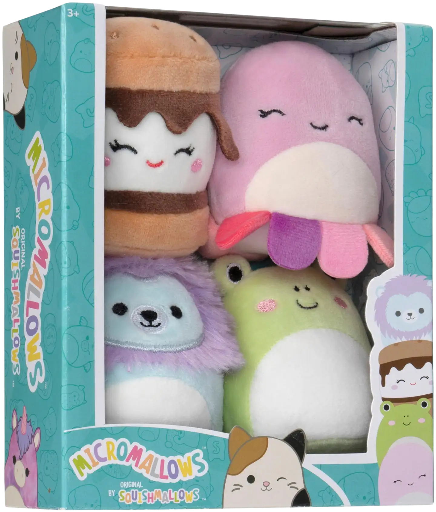 Squishmallows Micromallows hahmot 4 kpl - 3