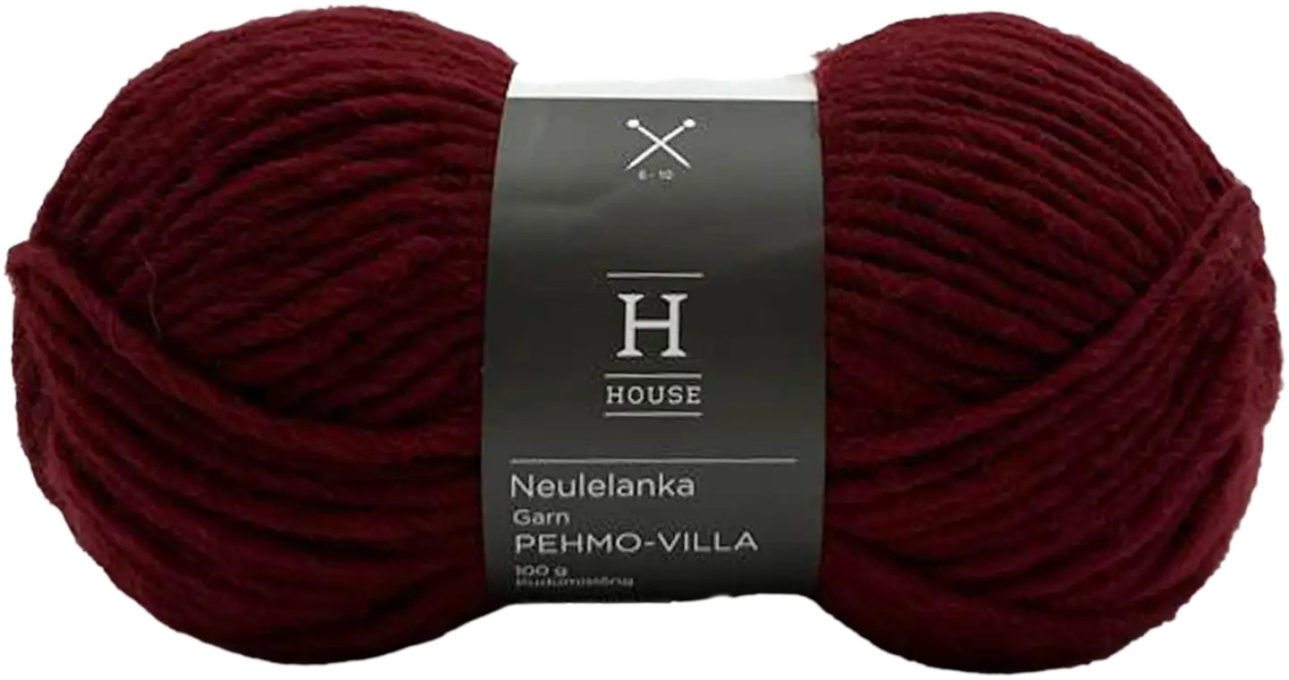 House lanka Pehmovilla 112706 100 g Wine Red 10835