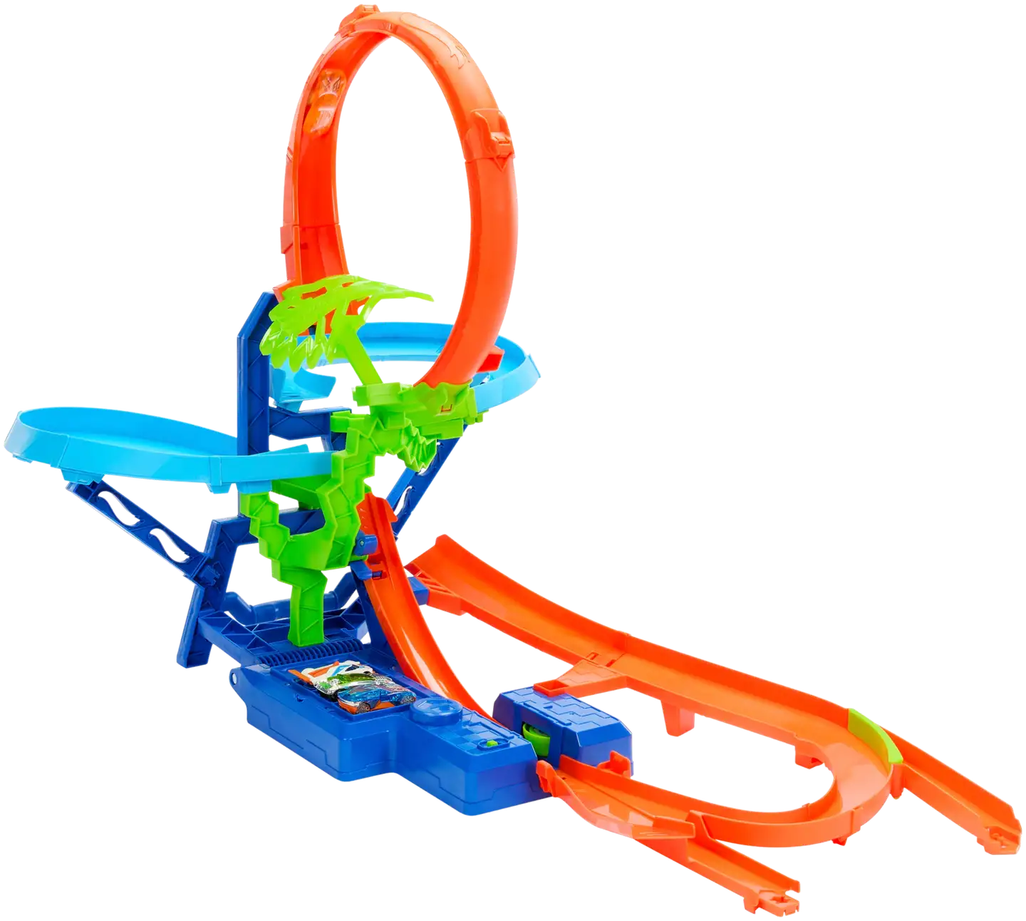 Hot Wheels Stunt Tracks Mid-Air Crash -Autorata - 2