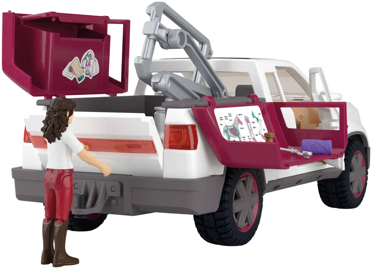 Schleich Liikkuva eläinlääkäri ja vaunu - 6