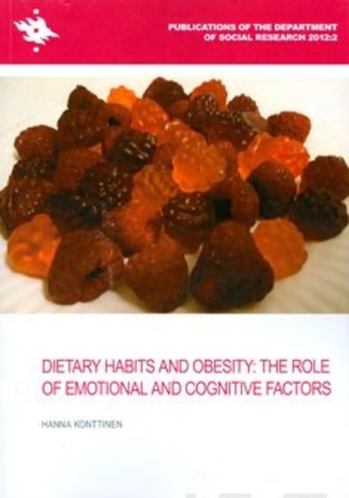 Konttinen, Dietary Habits and Obesity - The Role of Emotional and Cognitive Factors