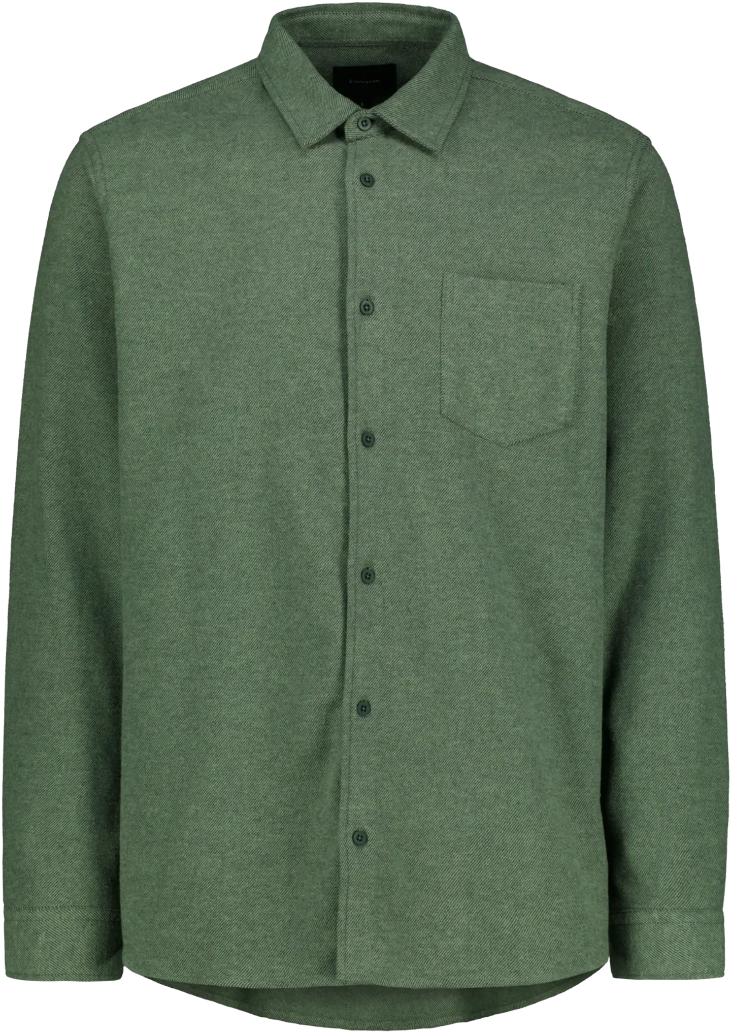 Finlayson miesten flanellipaita Twill - Green - 1
