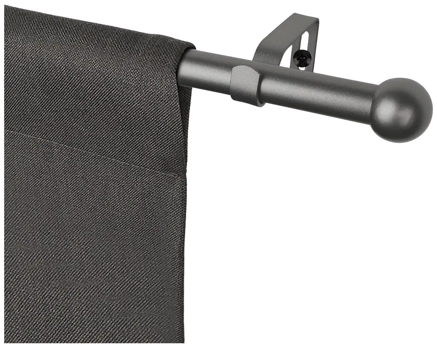 Ihanin verhotanko Elise antrasiitti 160-310cm 16/19mm - 1