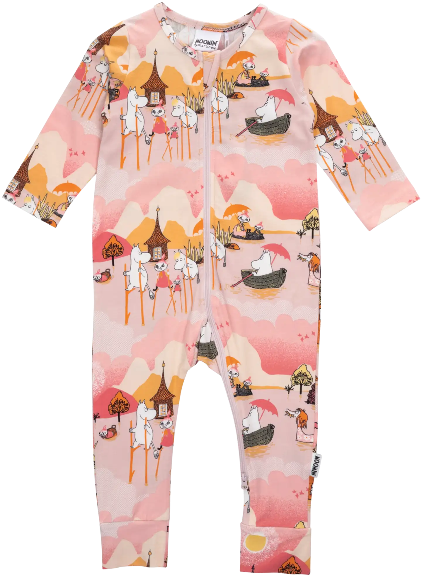 Martinex Muumi vauvojen pyjama Vedenpaisumus 588575 - BEIGE - 1