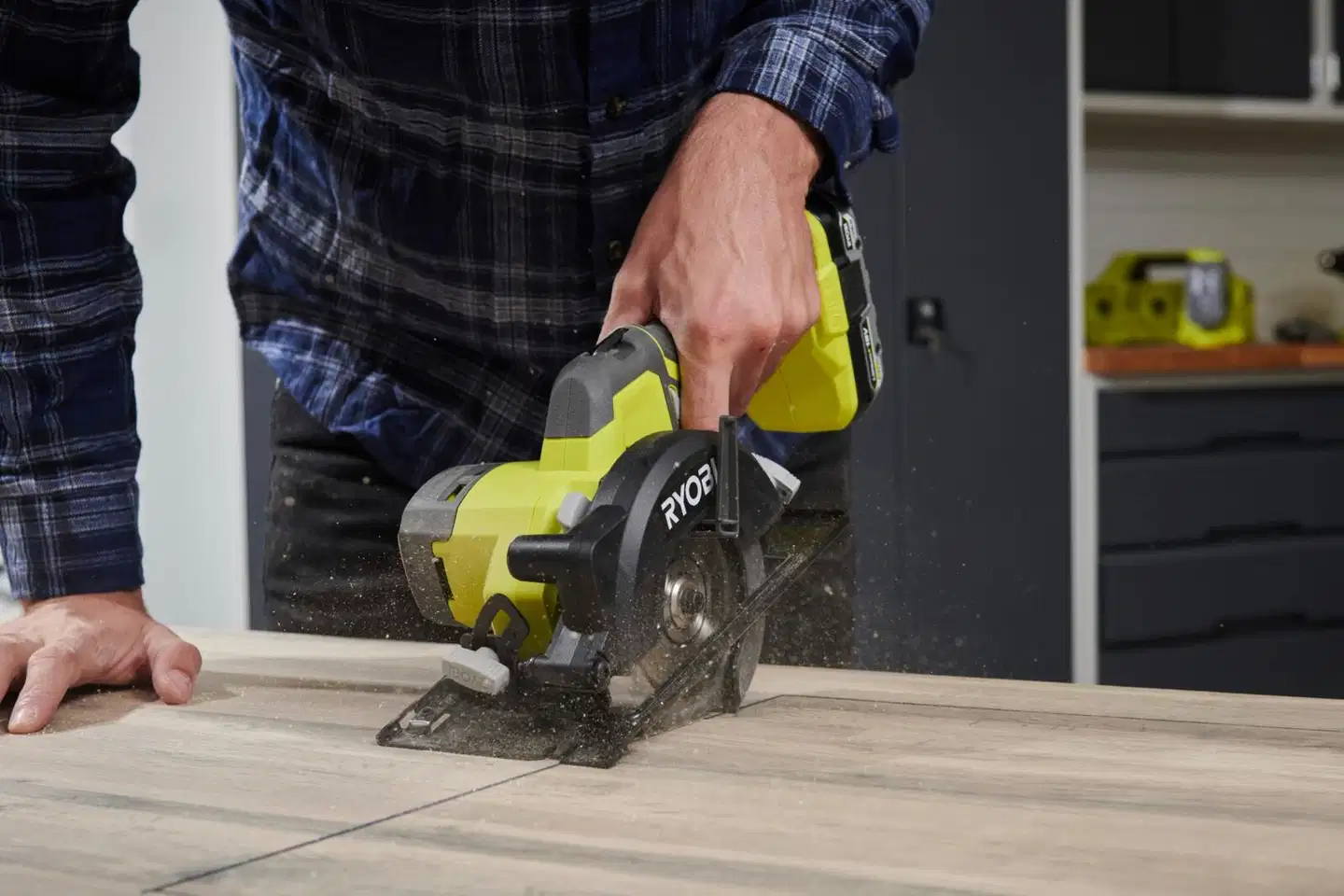 Ryobi pyörösaha R18CS115-0 - 6