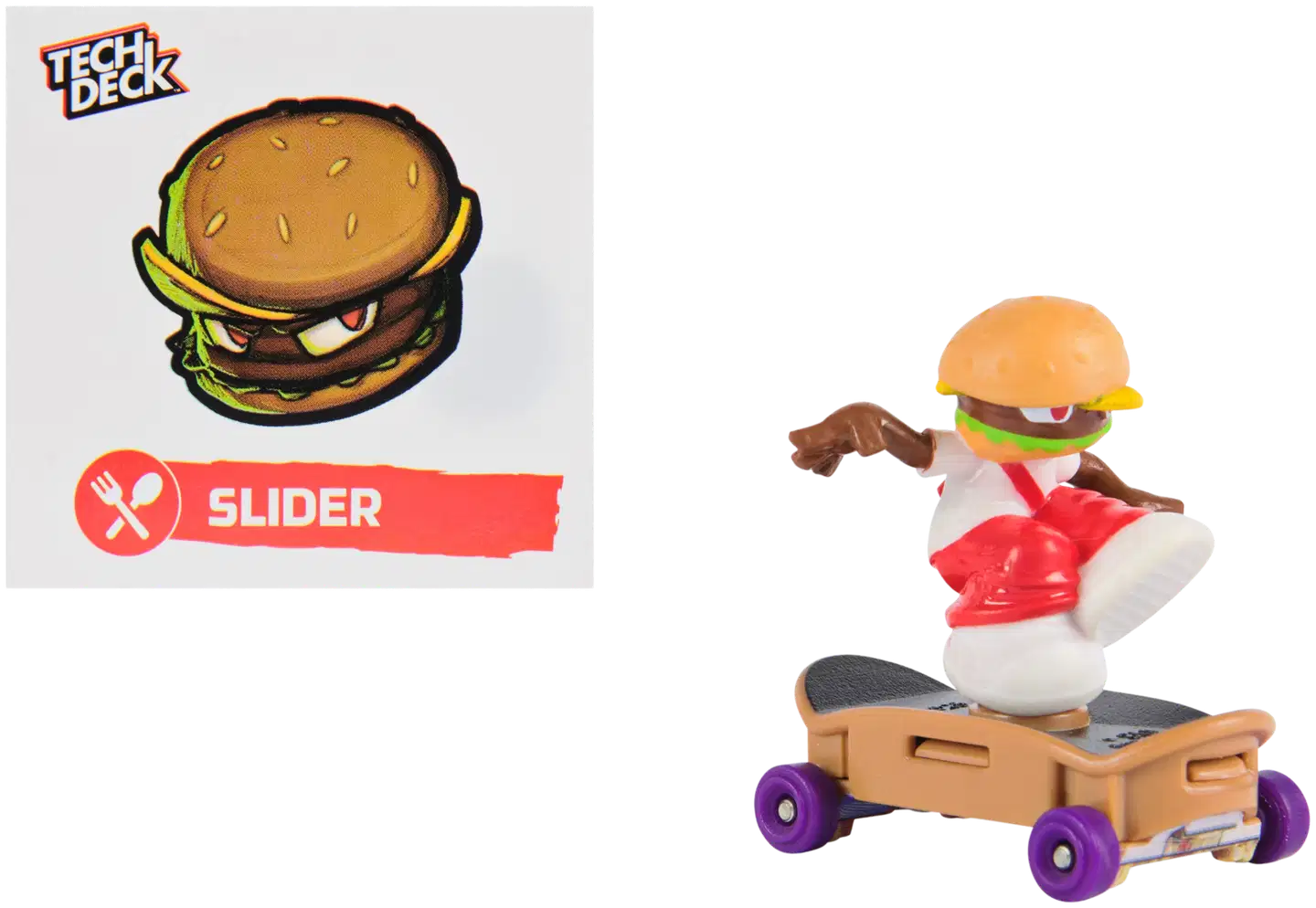 Tech Deck Free Riders 4 paketti - 6