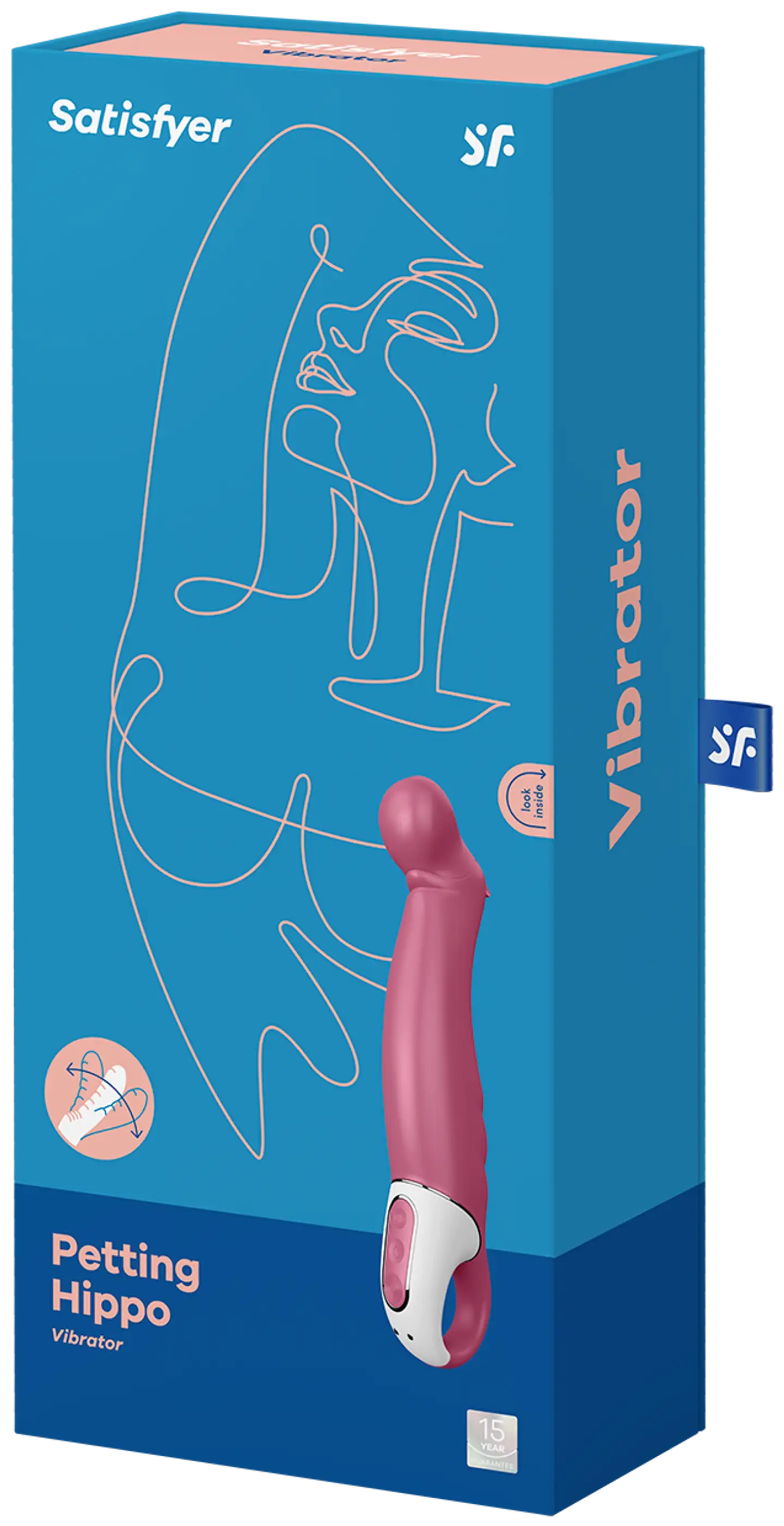 Satisfyer Petting Hippo vibraattori - 3