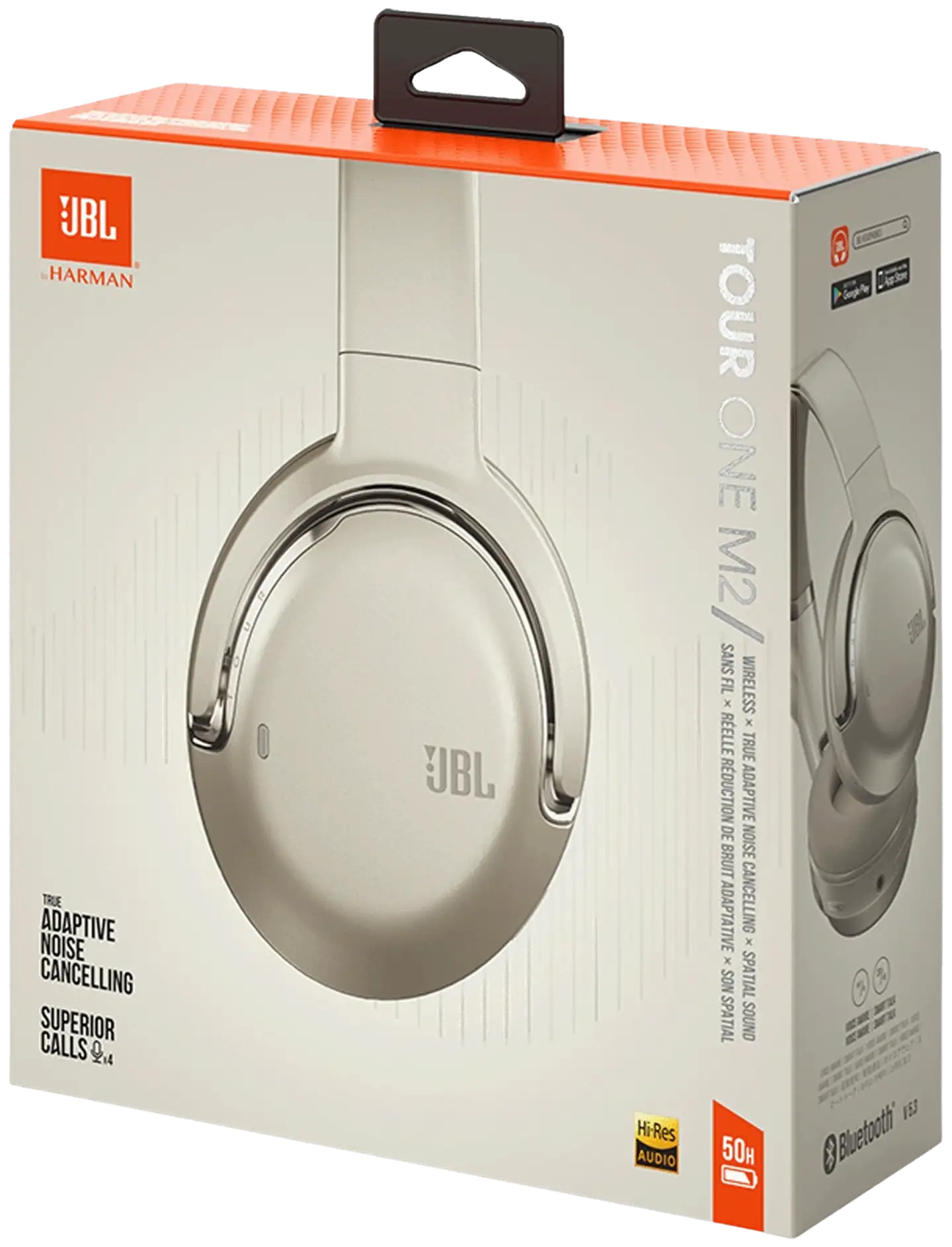 JBL Bluetooth vastamelukuulokkeet Tour One M2 samppanja - 9