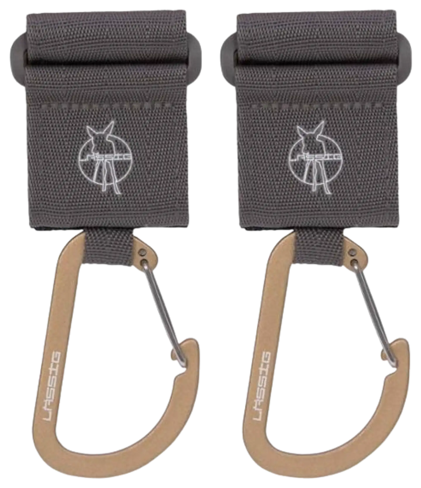 Lässig kassikoukut Hooks antrasiitti 2 kpl - 1