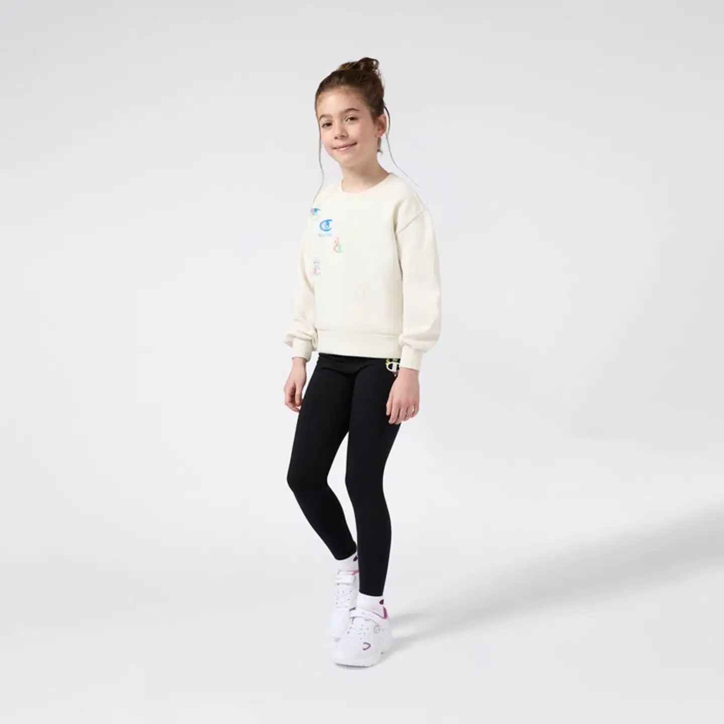 Champion lasten collegepusero - White - 4