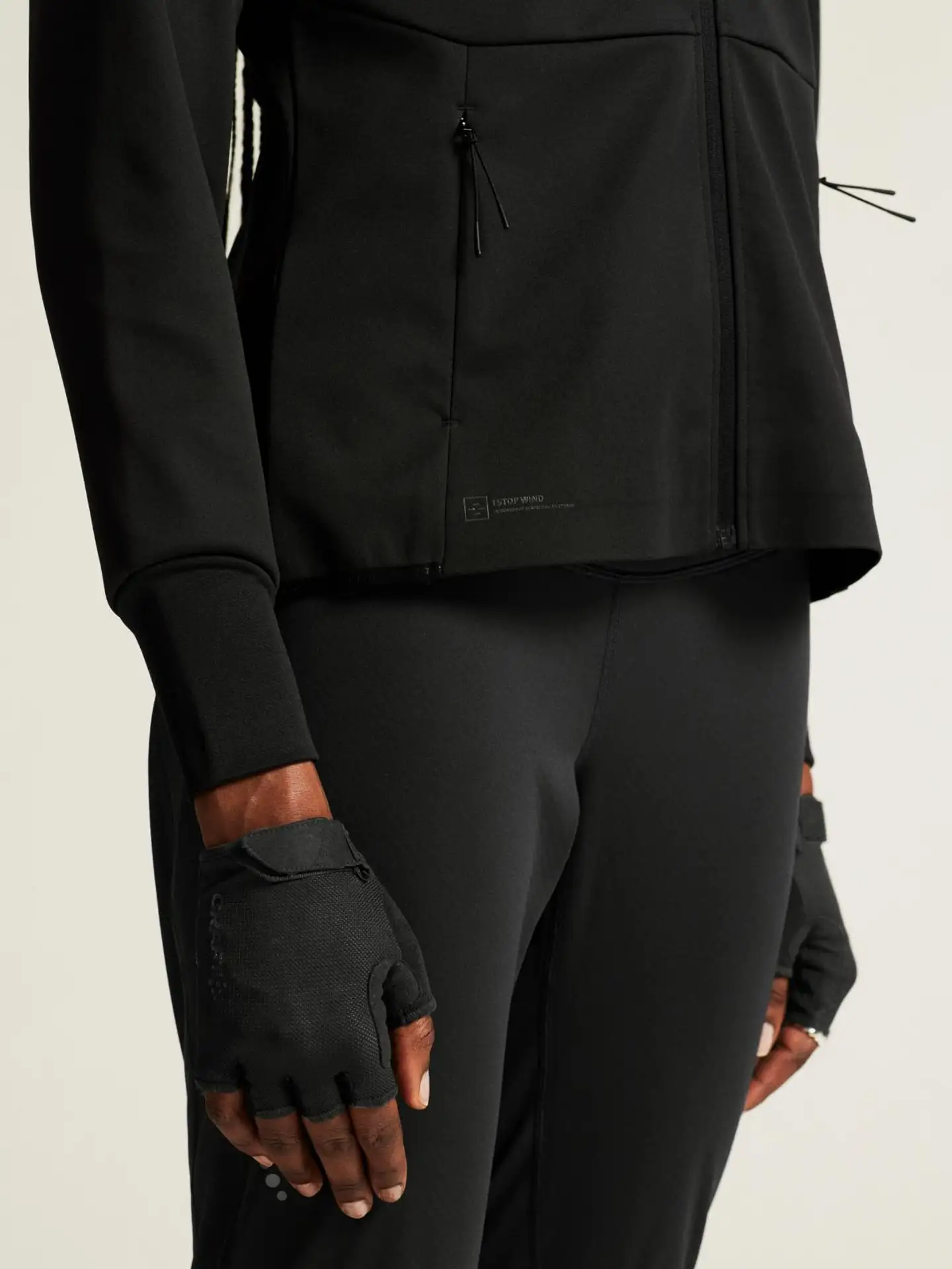 Craft naisten tekninen hiihto/pyöräilytakki Core Nordic - BLACK - 5