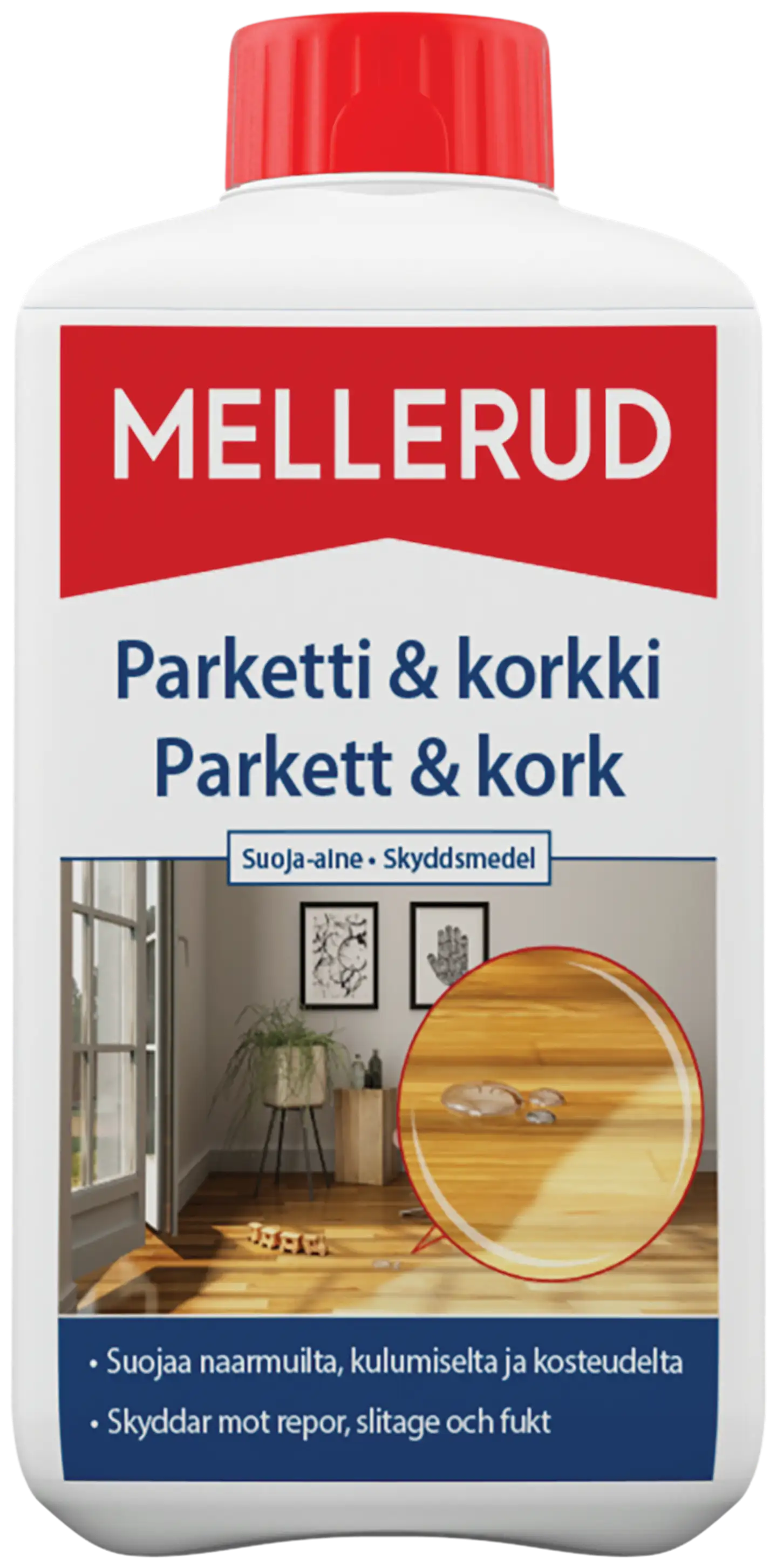 Mellerud Parketti ja korkki Suoja-aine 1,0 l