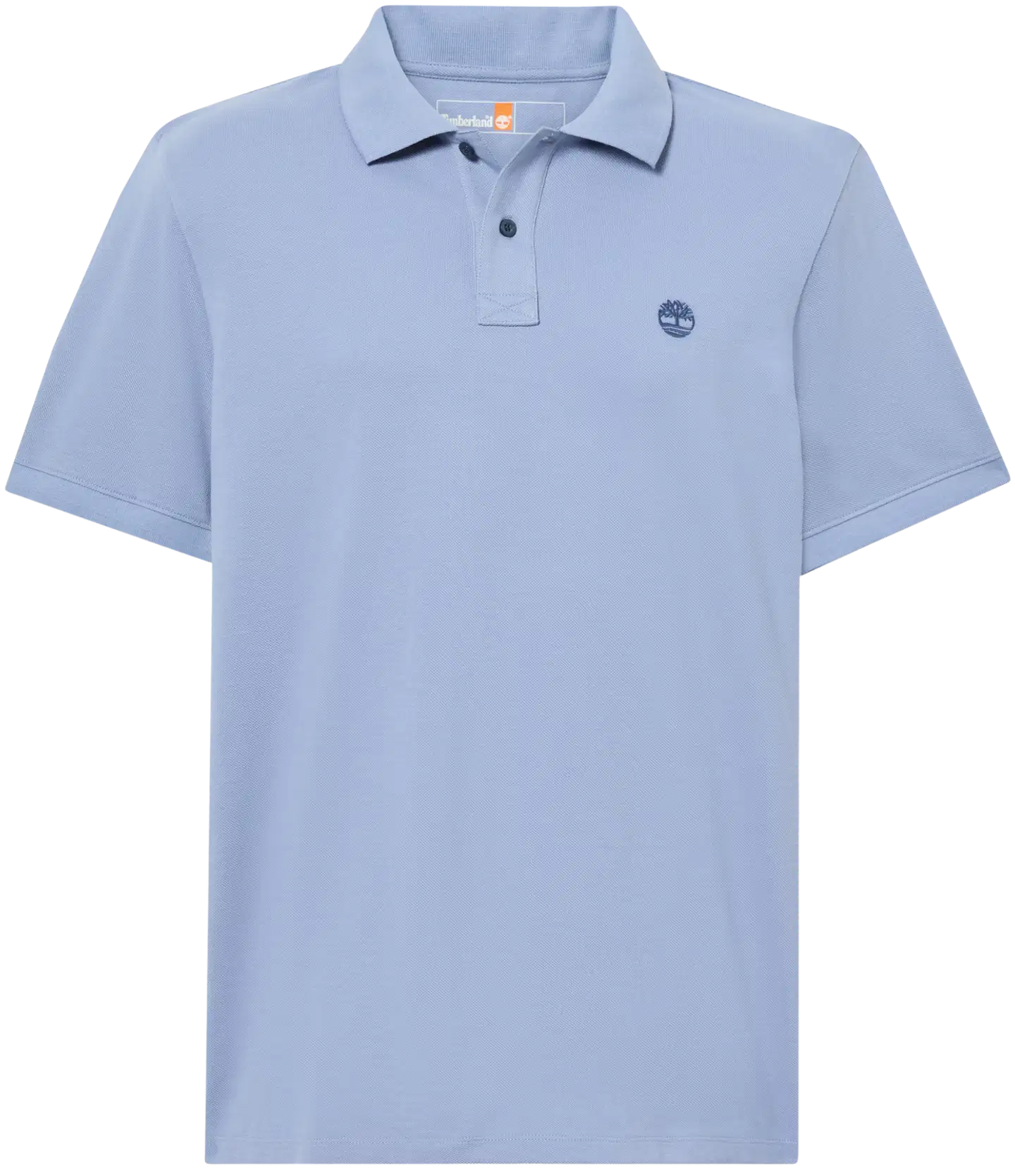 Timberland miesten pikeepaita Chest Logo - Stone Wash - 1