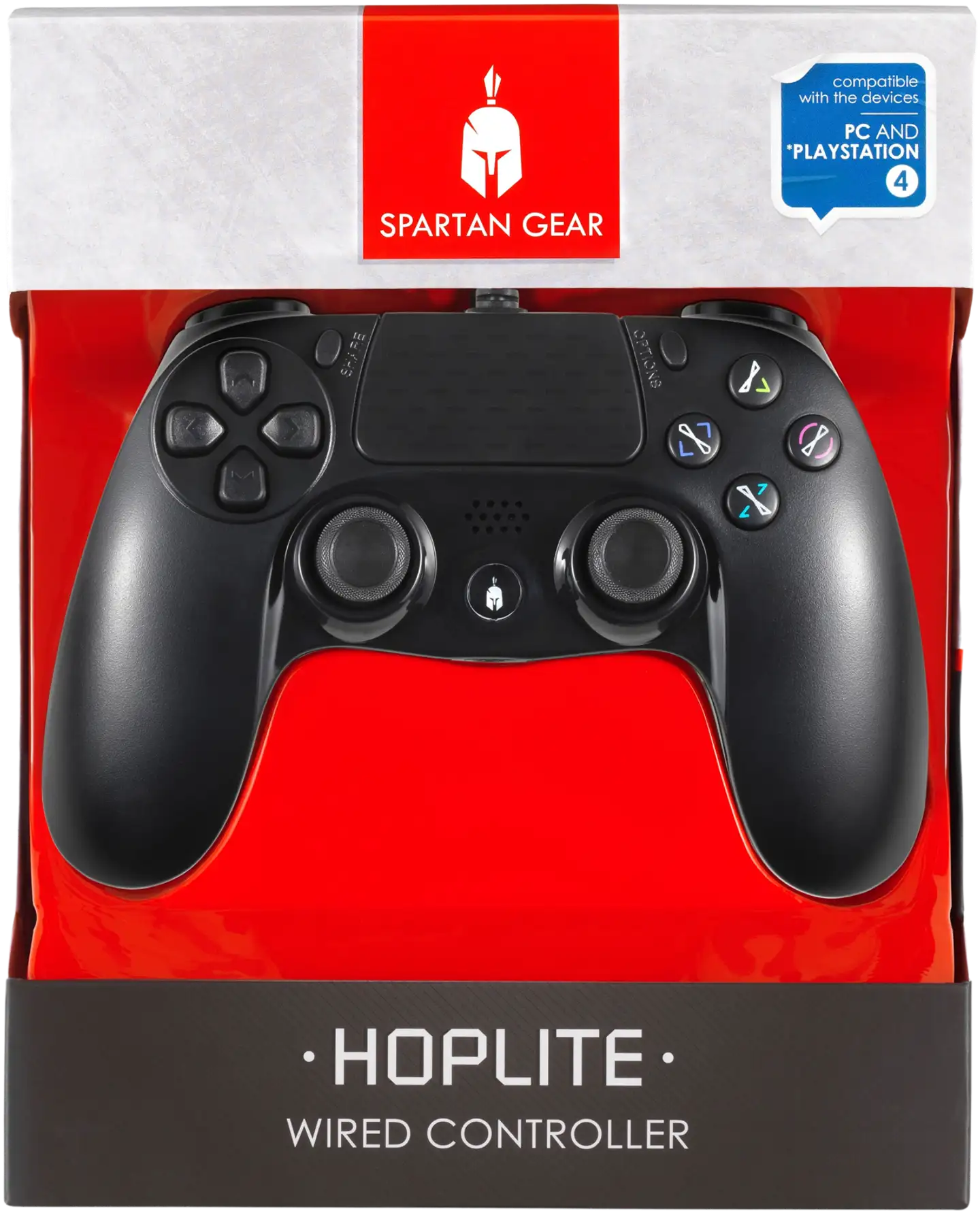 Spartan Gear peliohjain langallinen Spartan Gear Hoplite  PS4/PC - 1