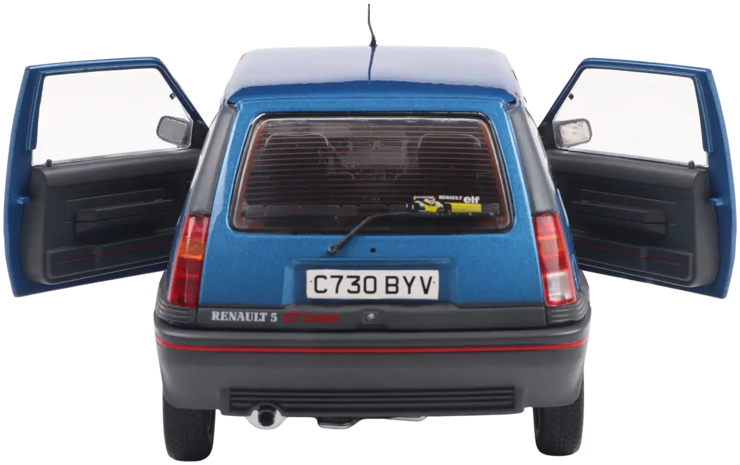 Solido 1:18 Renault 5 GT Turbo MK1 Alpine blue, keräilyauto, pienoismalli - 5