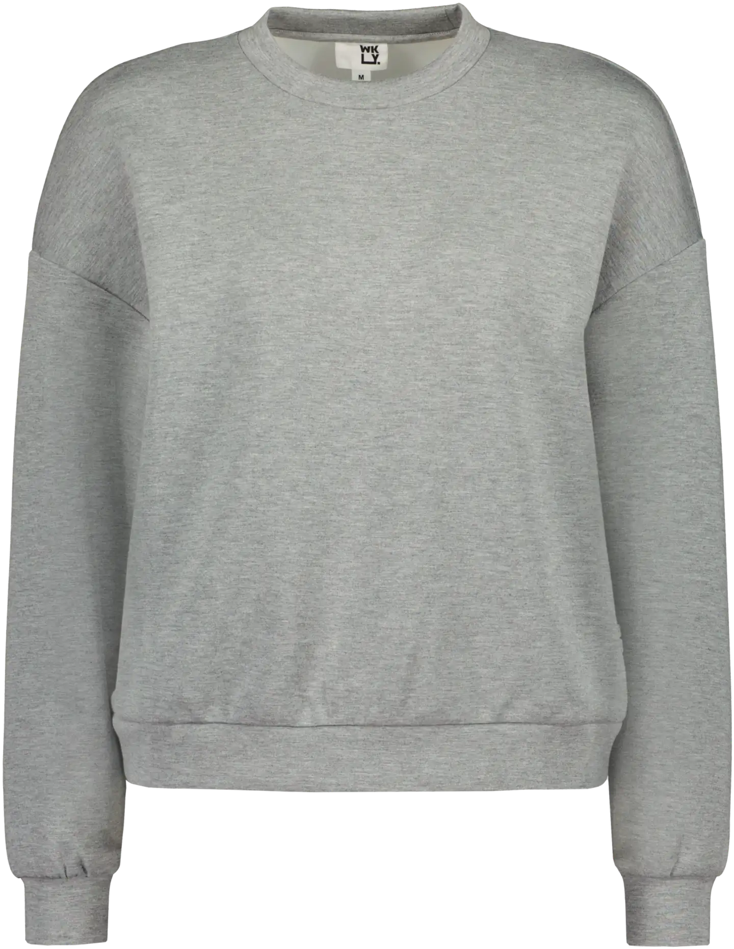 WKLY. naisten collegepusero 213W301100 - Grey melange - 1