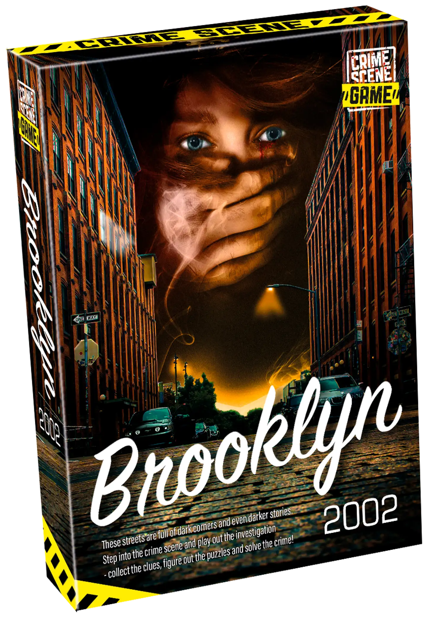 Tactic lautapeli Crime Scene Brooklyn 2002 EN - 1