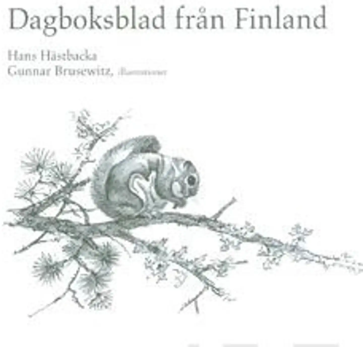 Hästbacka, Dagboksblad från Finland