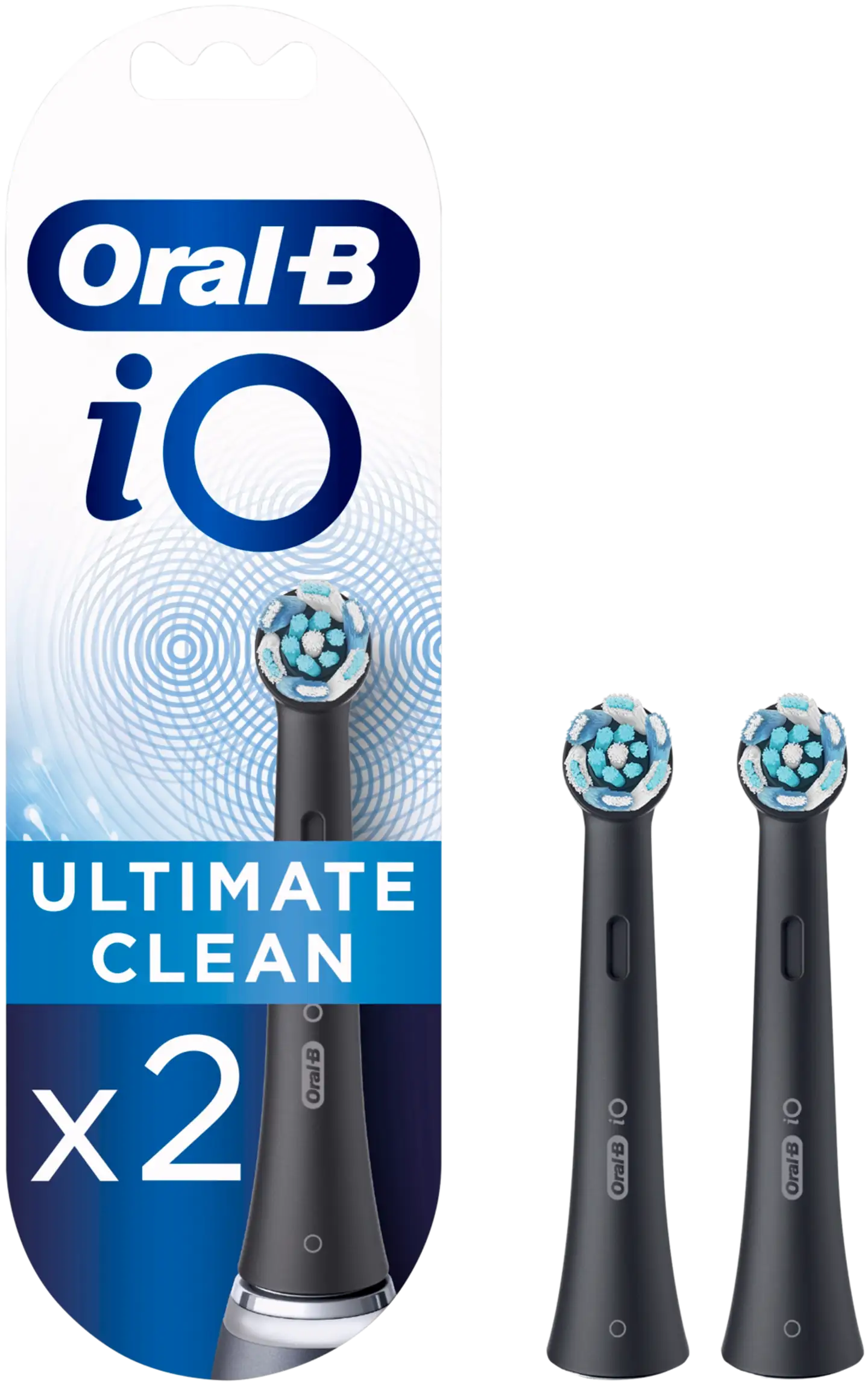 Oral-B iO Ultimate Clean Black vaihtoharja 2kpl - 1