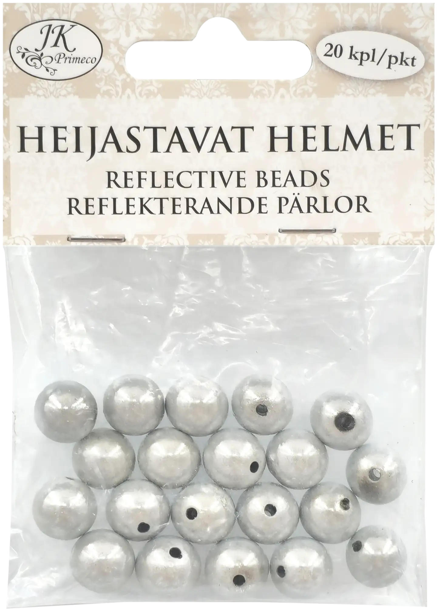J.K. Primeco heijastavat helmet 1cm 20kpl - 1