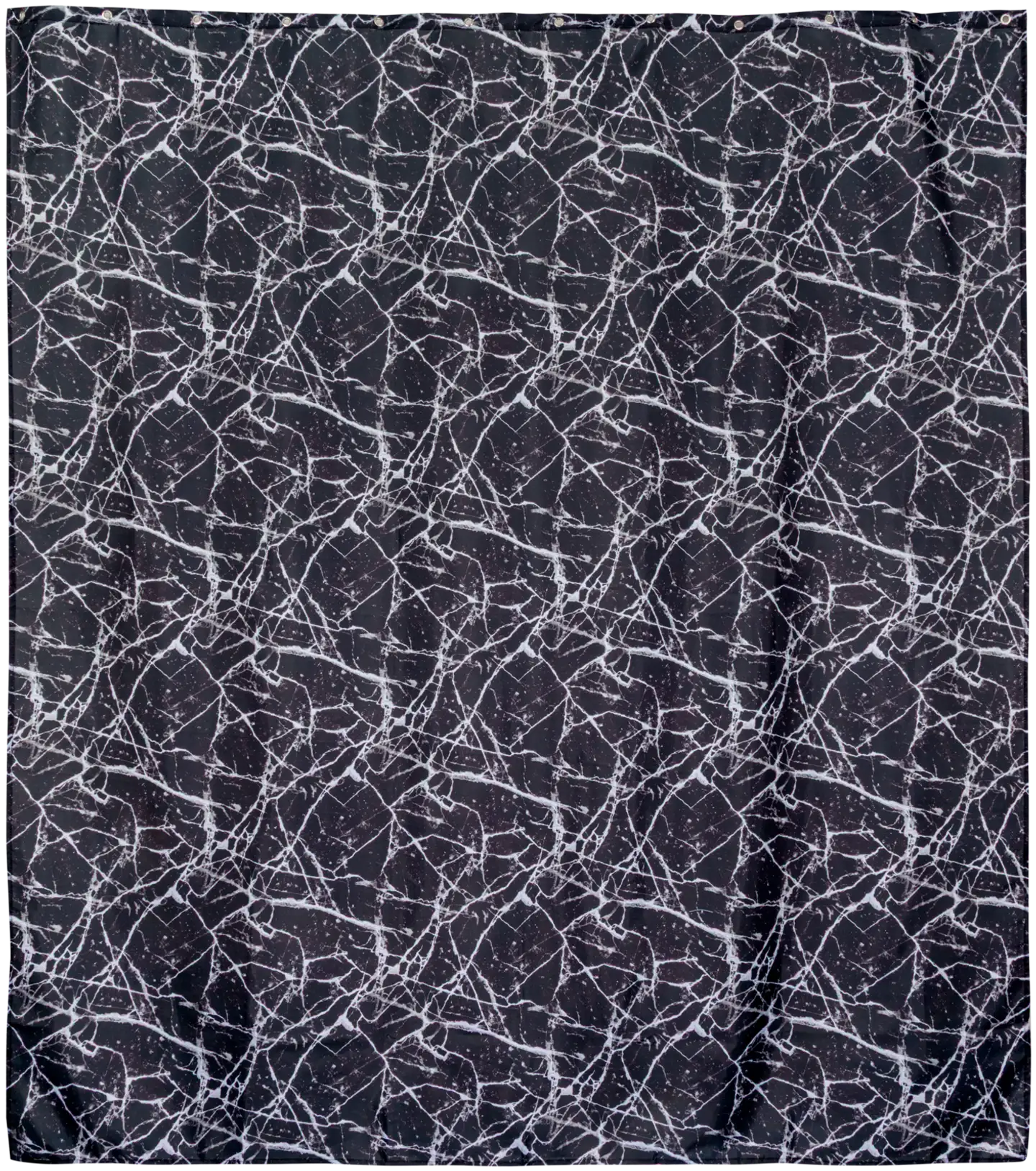 House suihkuverho Marble 180x200 cm, mustavalkoinen - 2
