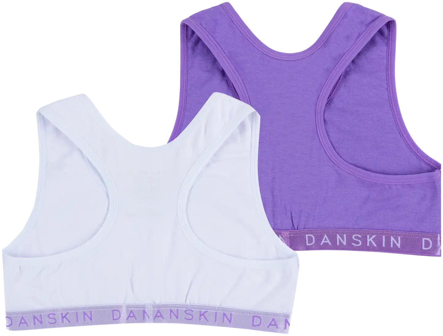 Danskin lasten alustoppi 94680 2-pack - Lilac/white - 2