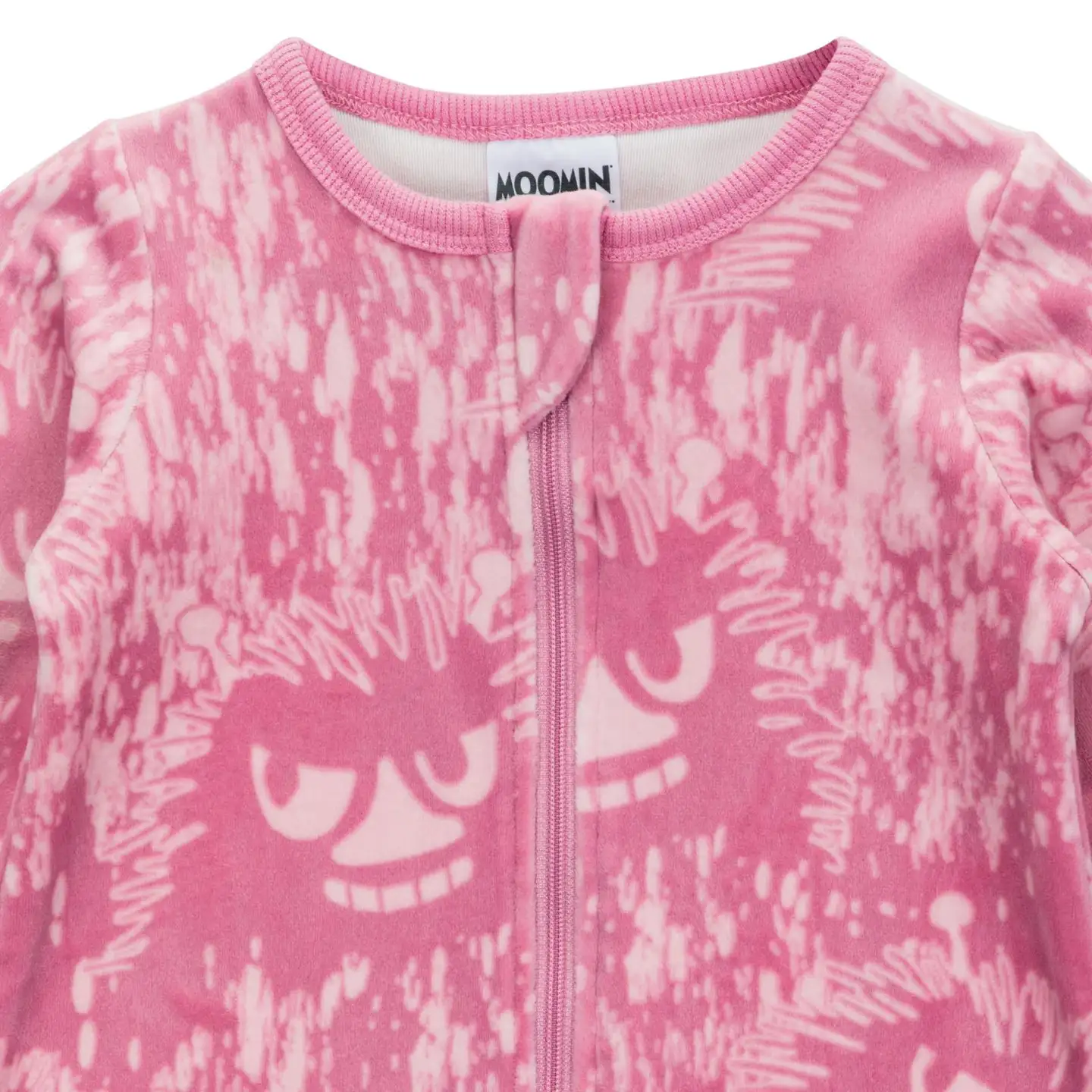 Moomin by Martinex vauvojen veluuripyjama Virne 590523 - Vaaleanpunainen - 2