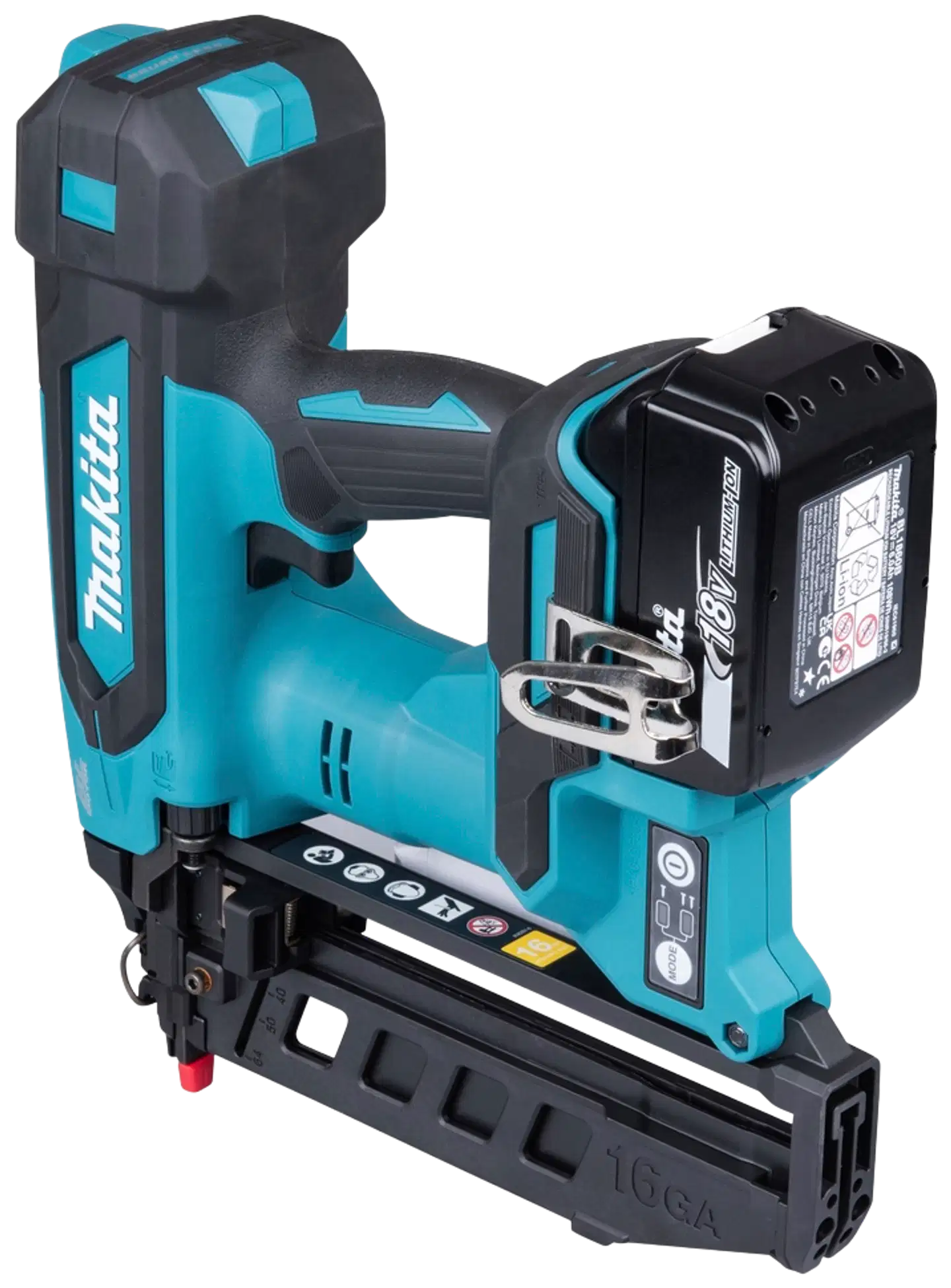 Makita viimeistelynaulain DBN501ZJ 18V runko - 2