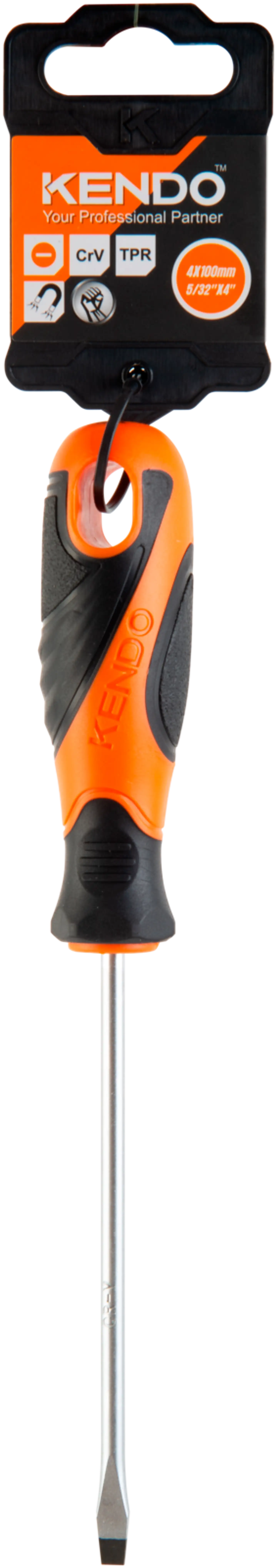 Kendo ruuvimeisseli 4 × 0.8 × 100 mm - 1