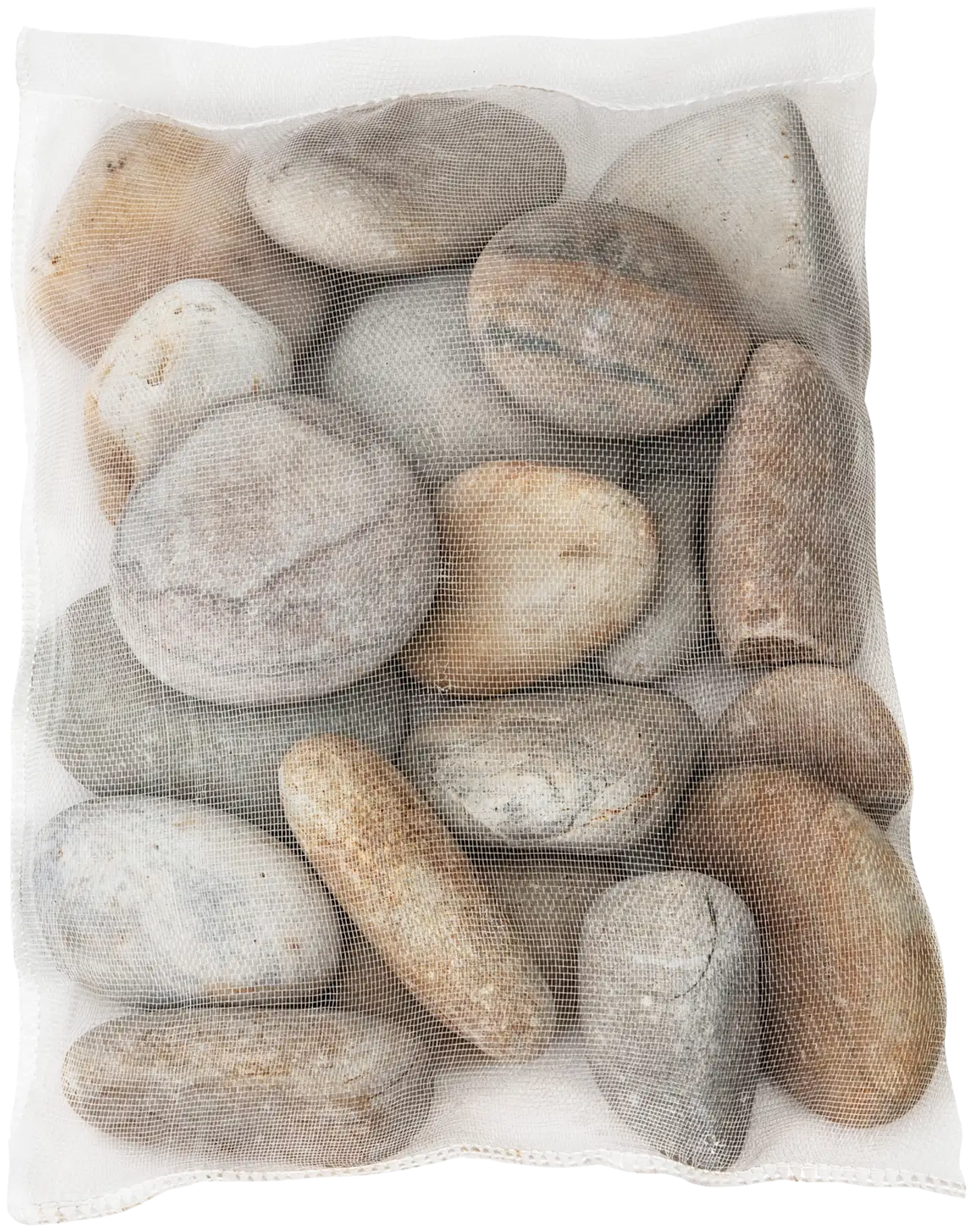 Kekkilä Iso Koristekivi luonnonvärit 120–200 mm 10 kg, lava 60 säkkiä