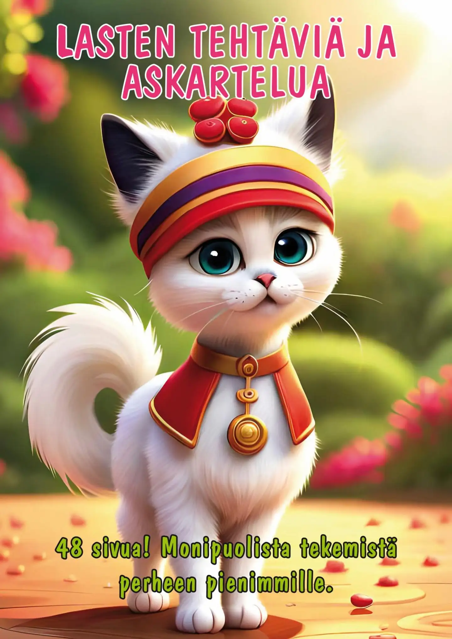 Lasten tehtäviä ja askartelua -kirja - 1